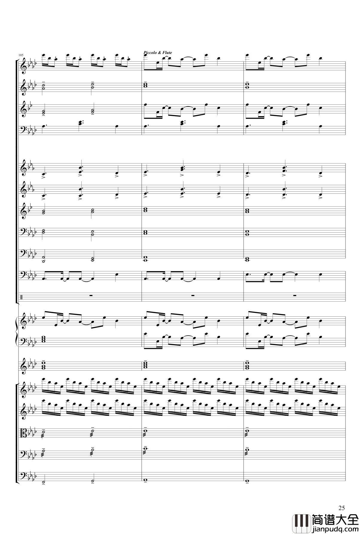 极乐已去钢琴谱_WinXP纪念曲_10572578
