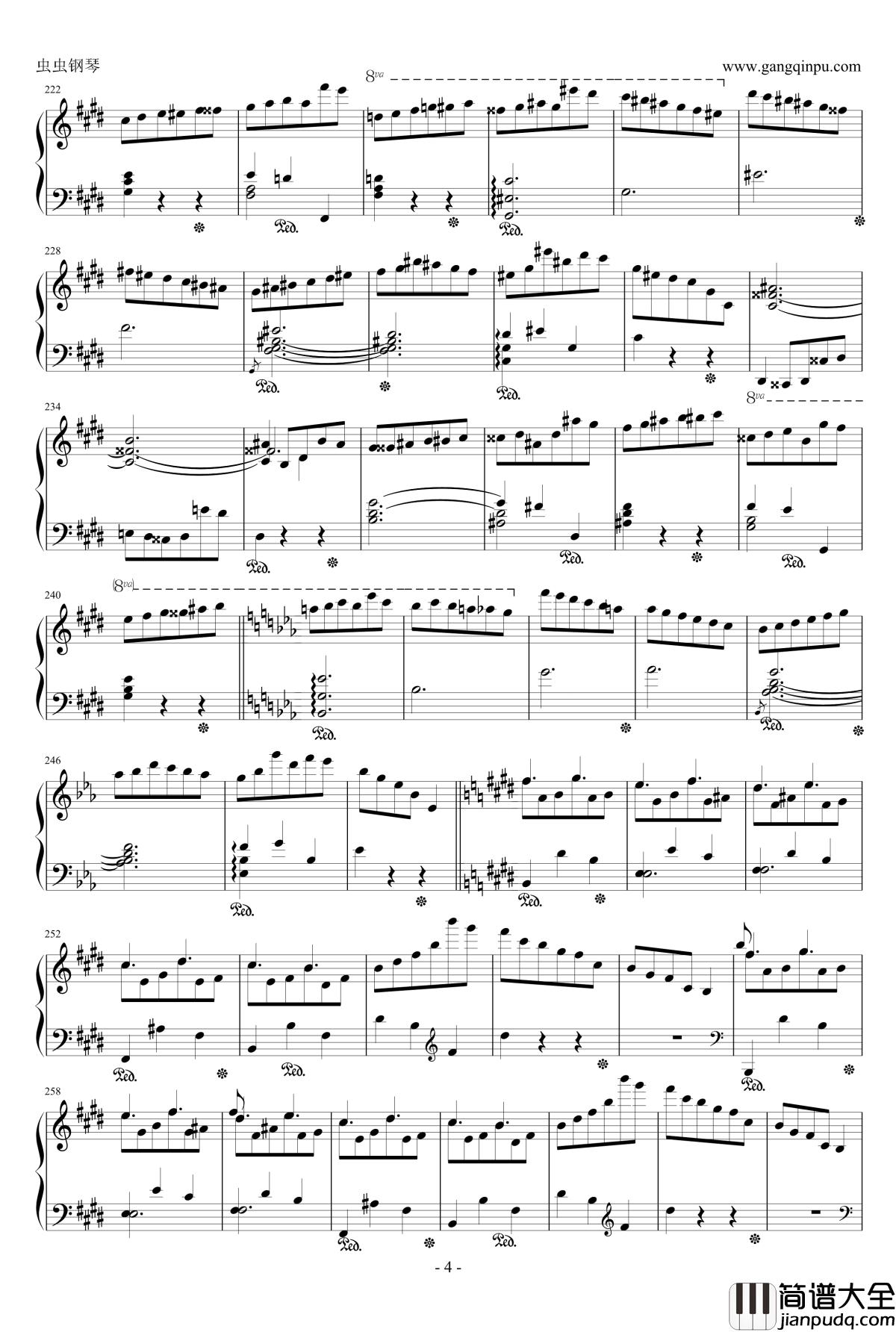 Scherzo_in_E_Major钢琴谱_肖邦E大调谐谑曲_Op.54_chopin