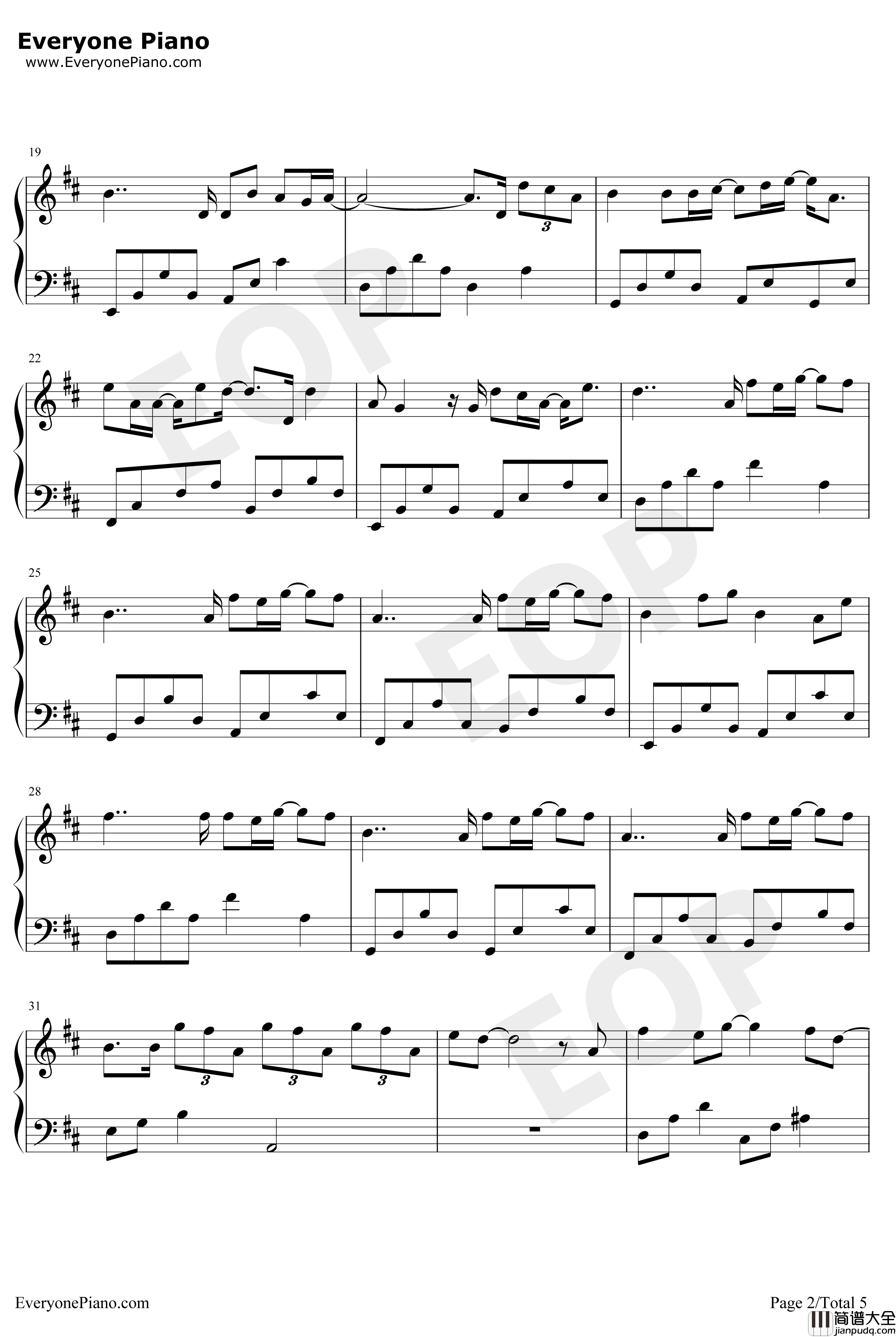 耿钢琴谱_汪苏泷_最好的我们毕业季主题曲