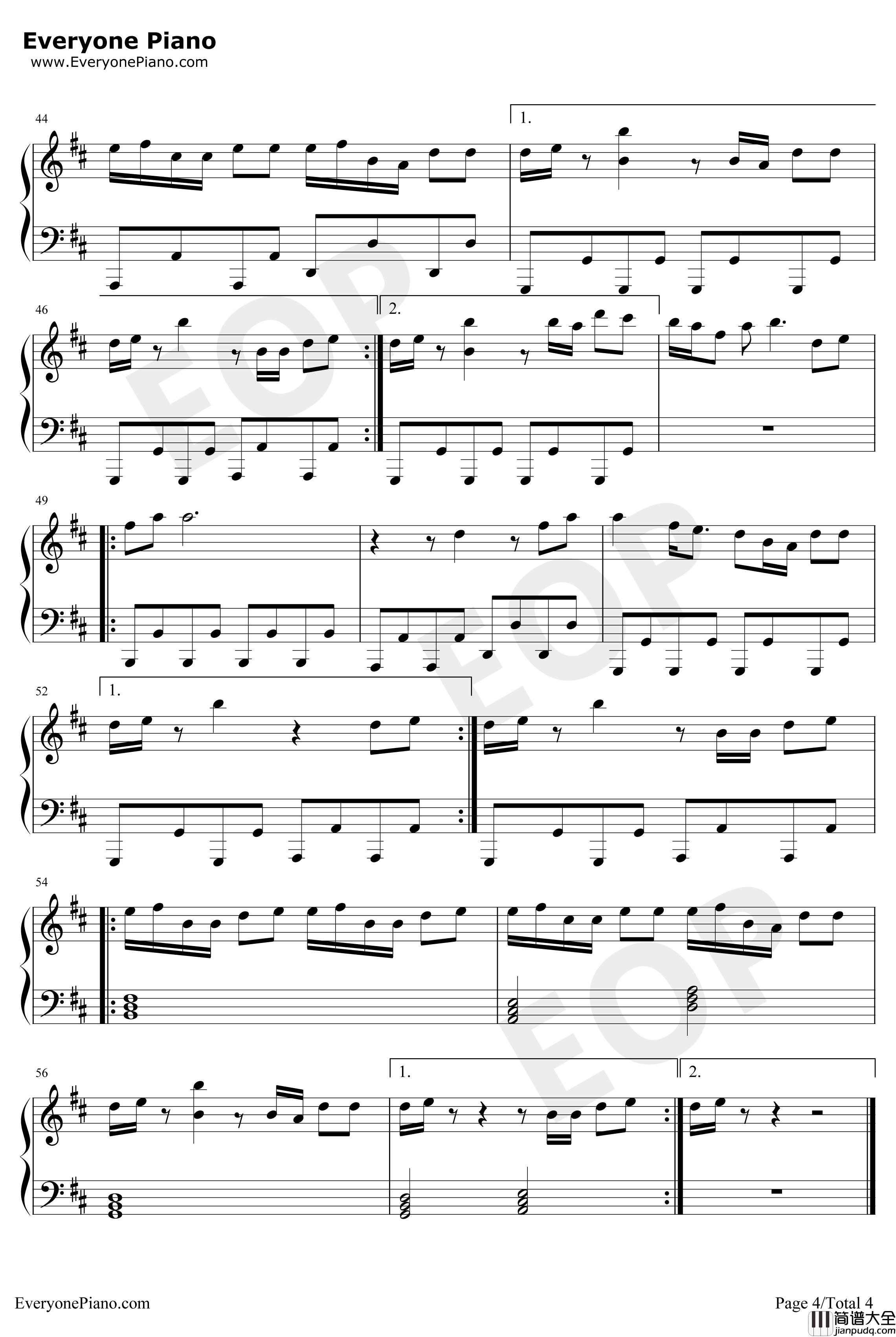 Rescue_Me钢琴谱_OneRepublic