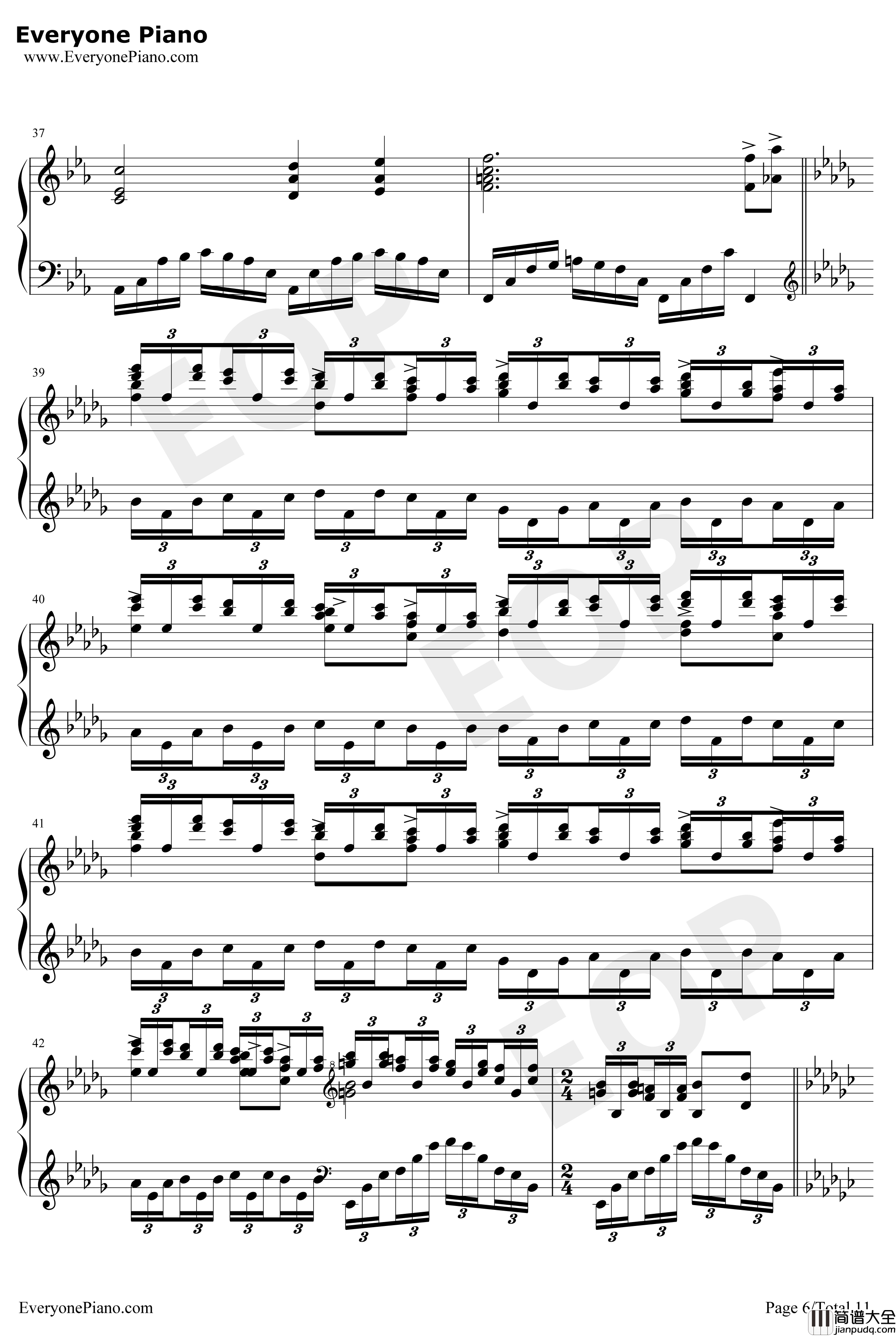 Hesa_Pirate钢琴谱_KlausBadeltHansZimmer_完美版_加勒比海盗