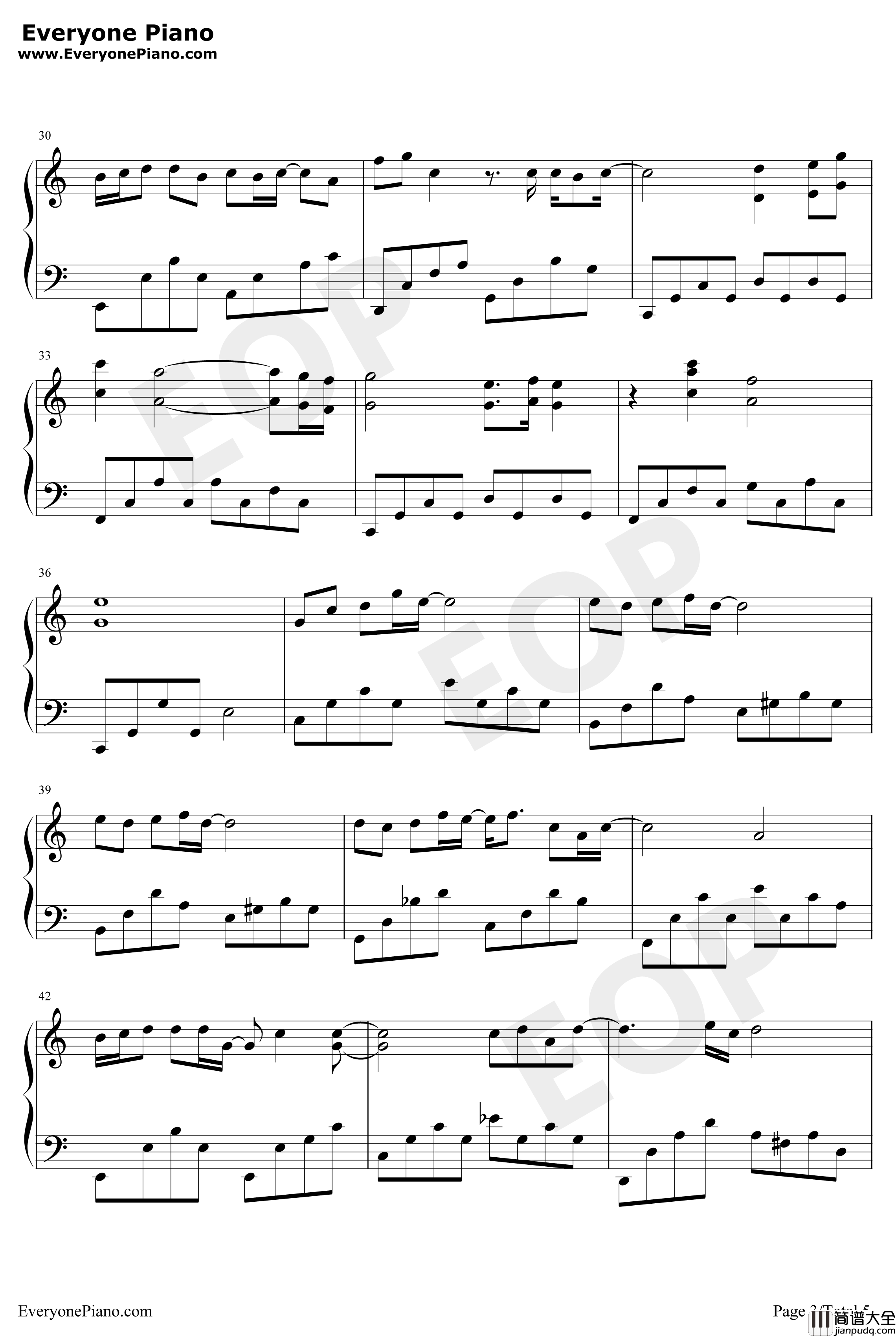 Forever_Friends钢琴谱_DAOKO_升起的烟花从下面看还是从侧面看插曲