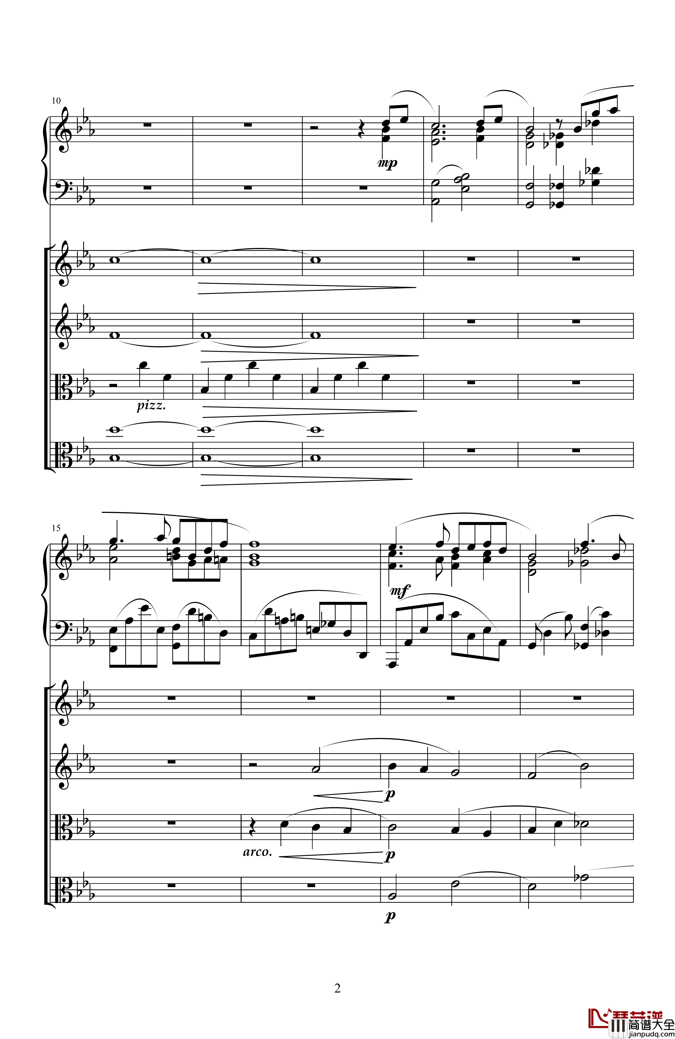 Piano_Quintet钢琴谱_天籁传声