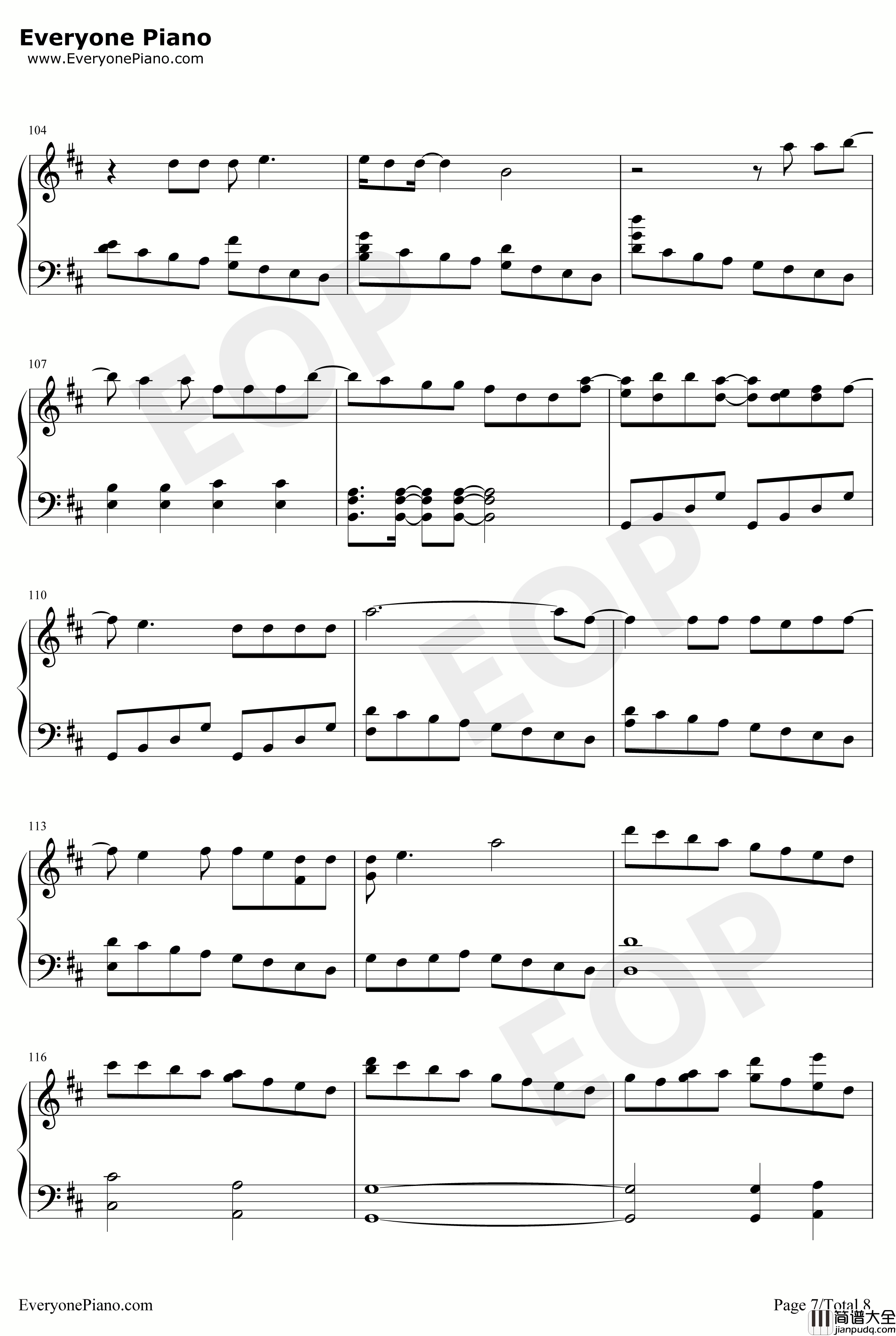 In_This_Together钢琴谱_Steven_Price_Ellie_Goulding_我们的星球主题曲