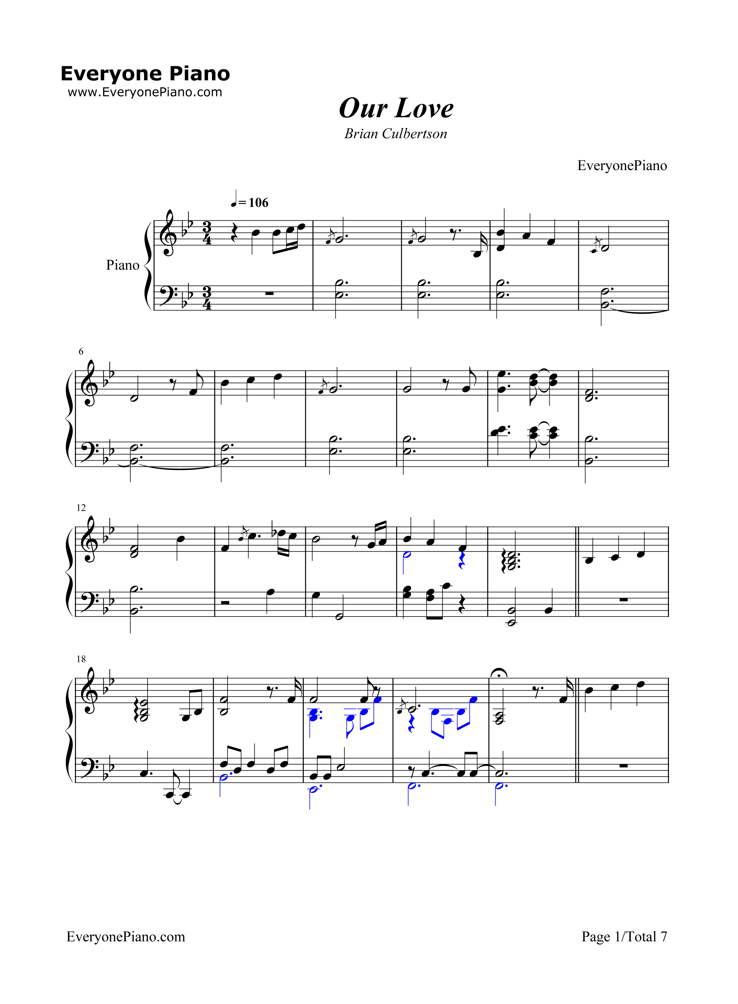 Our_Love钢琴谱_Brian_Culbertson