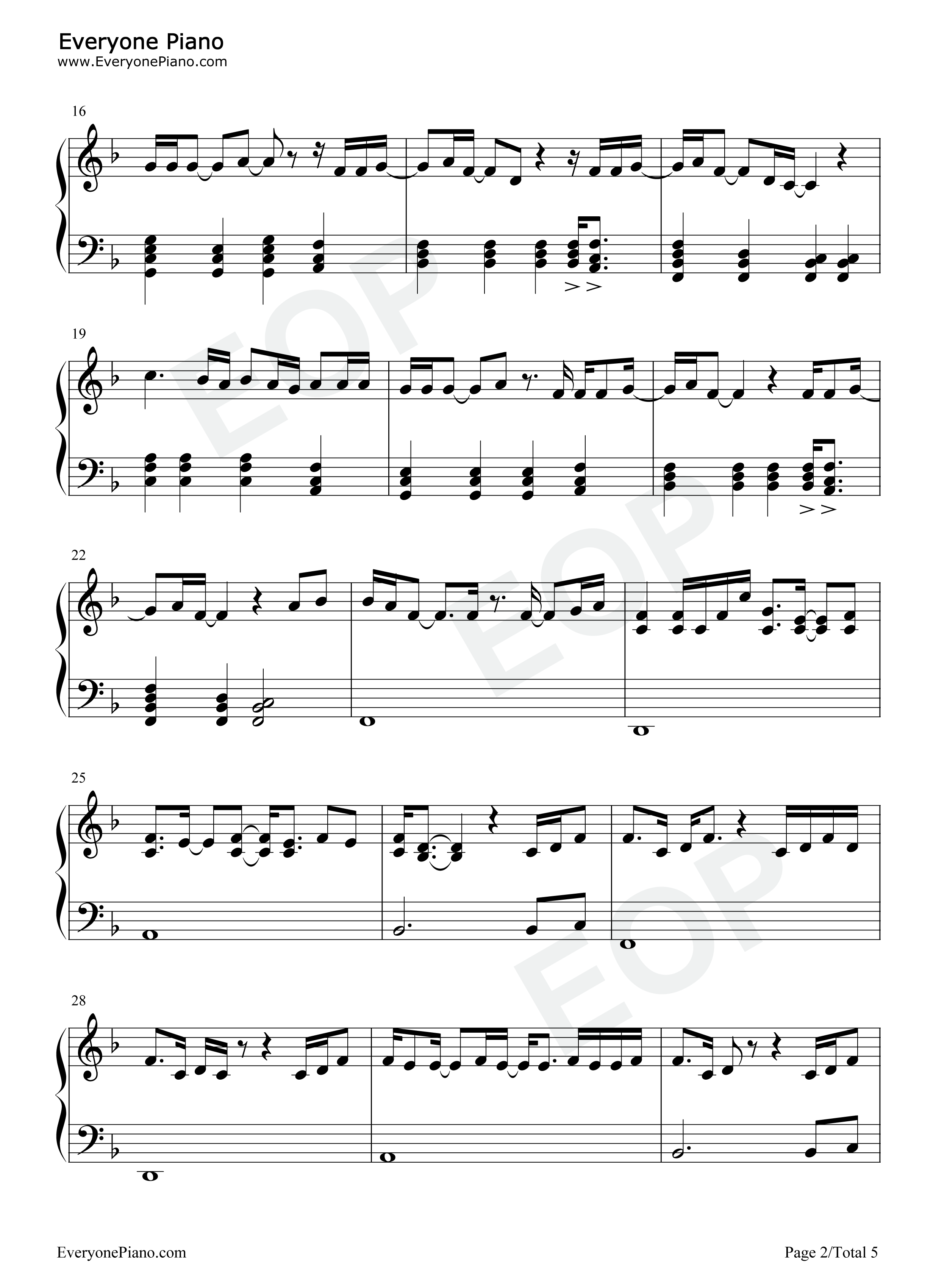 Easy_on_Me钢琴谱_Adele
