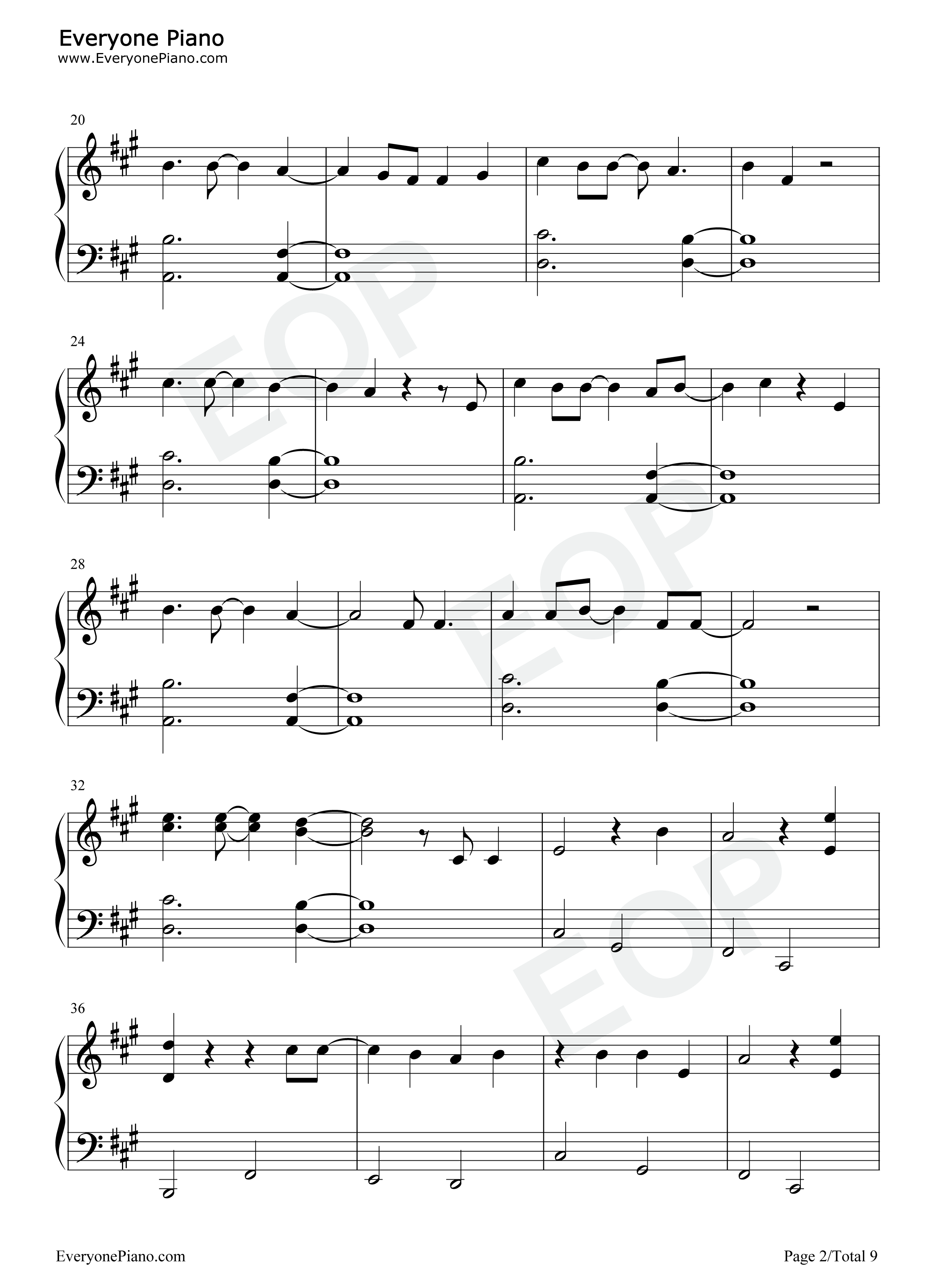 Driving_Home_for_Christmas钢琴谱_Chris_Rea