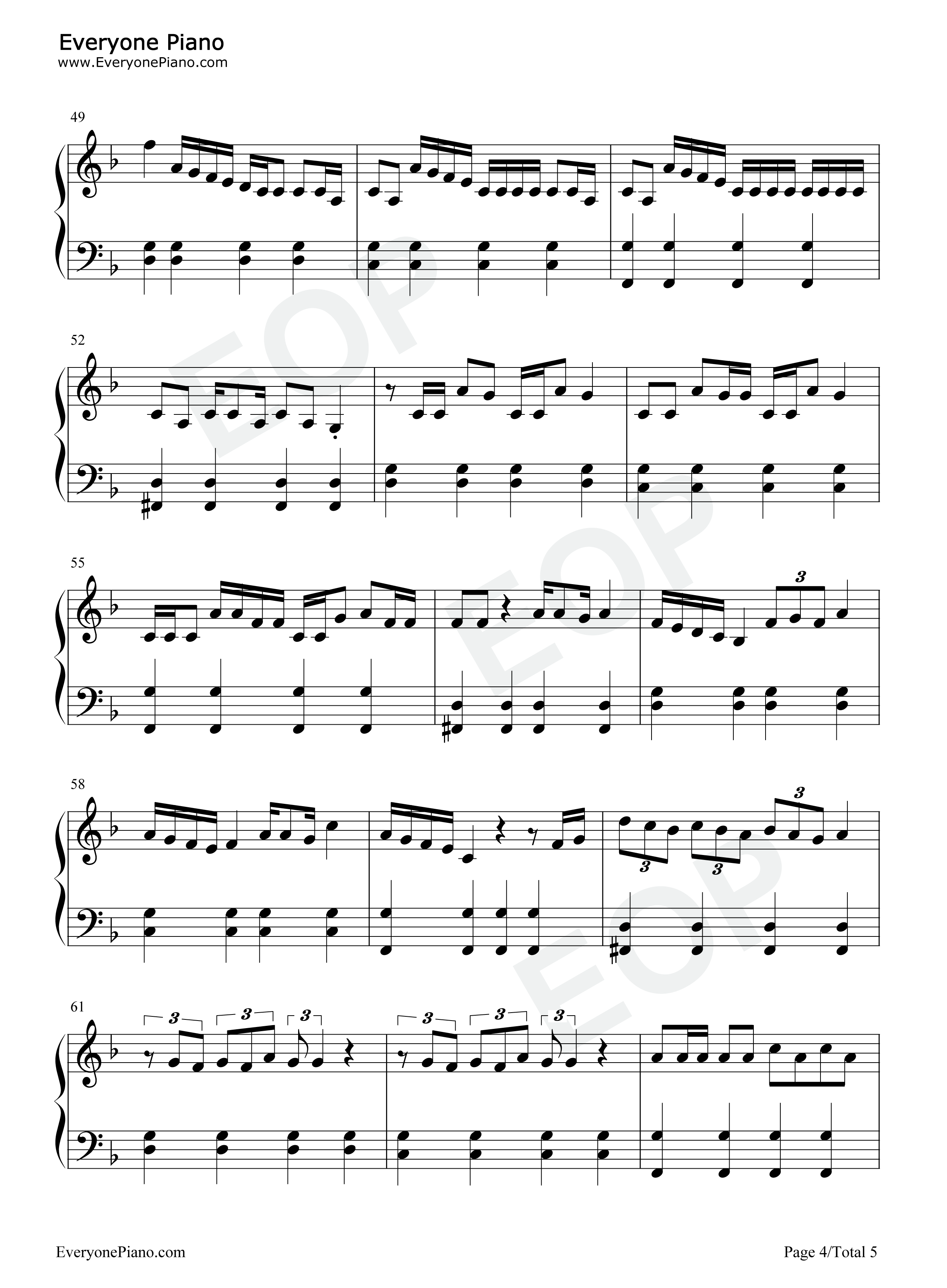 34_35钢琴谱_Ariana_Grande