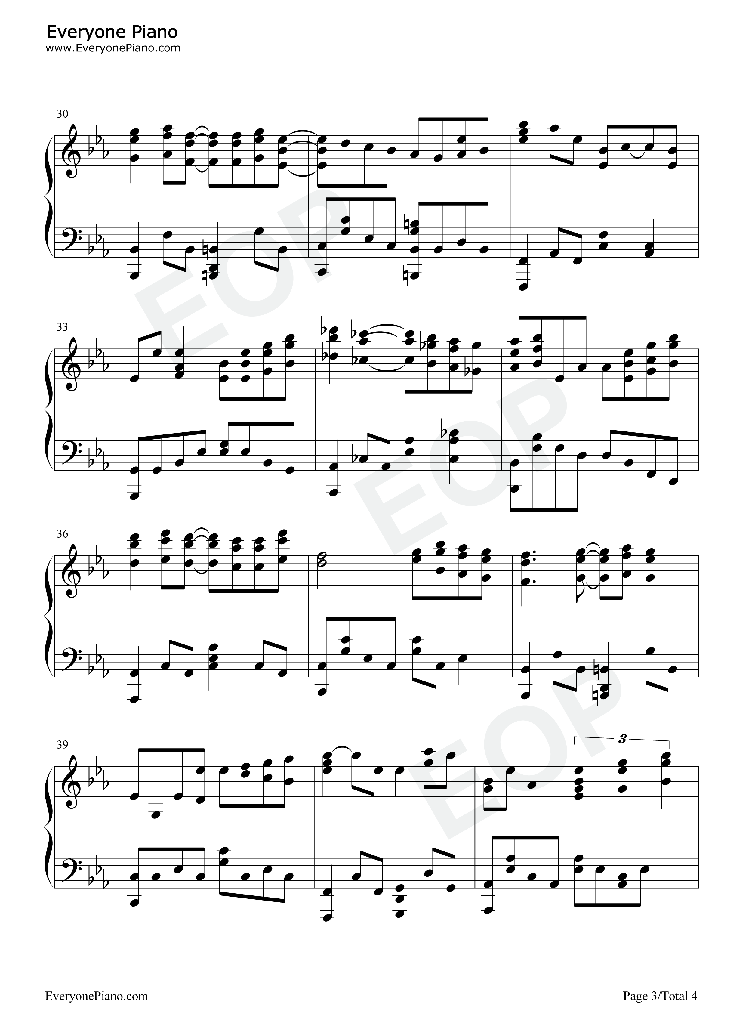 Symphonia钢琴谱_中岛美嘉