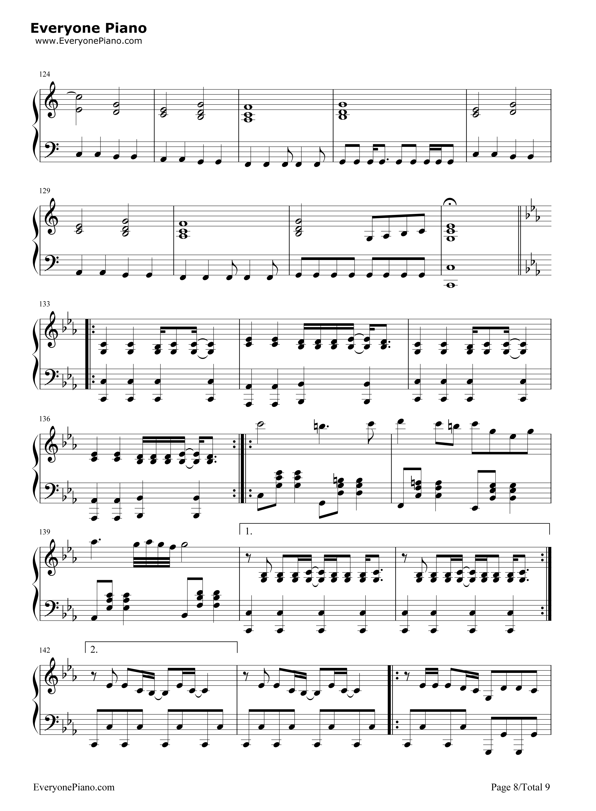 November_Rain钢琴谱_Guns_N'_Roses