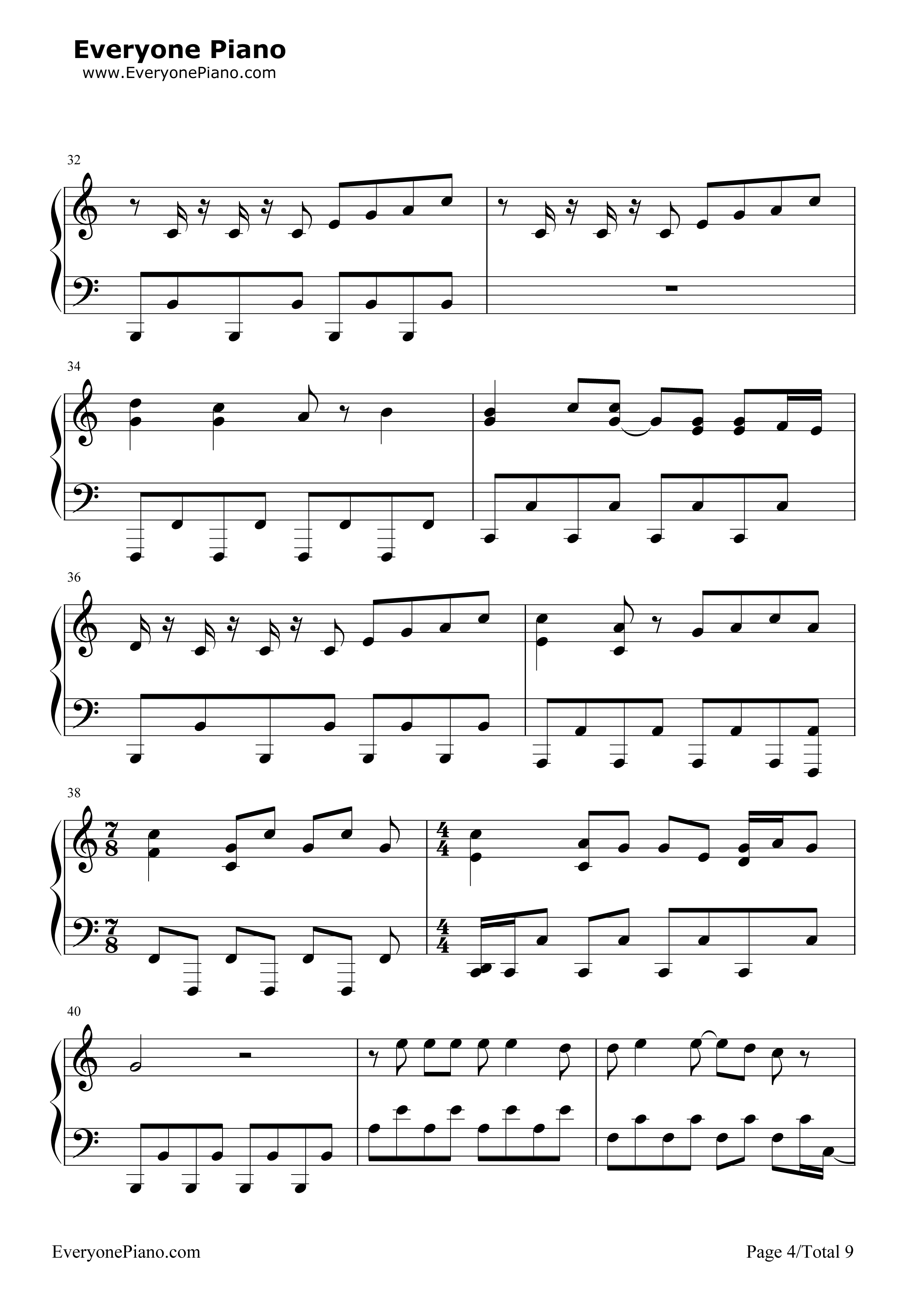 Stronger_(What_Doesn't_Kill_You)钢琴谱_Kelly_Clarkson