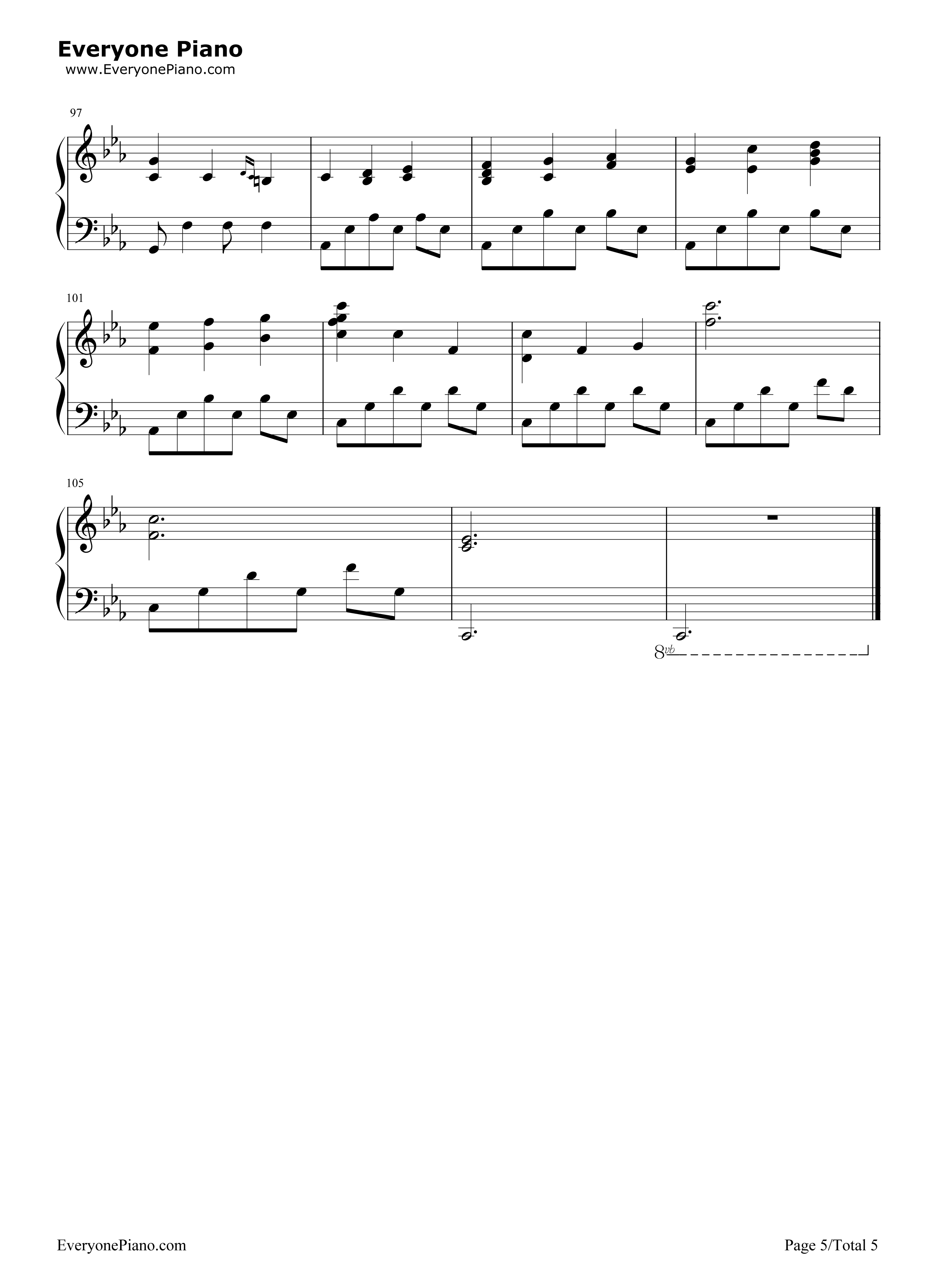 My_Heart_Is_Crying钢琴谱_Stairway_Games