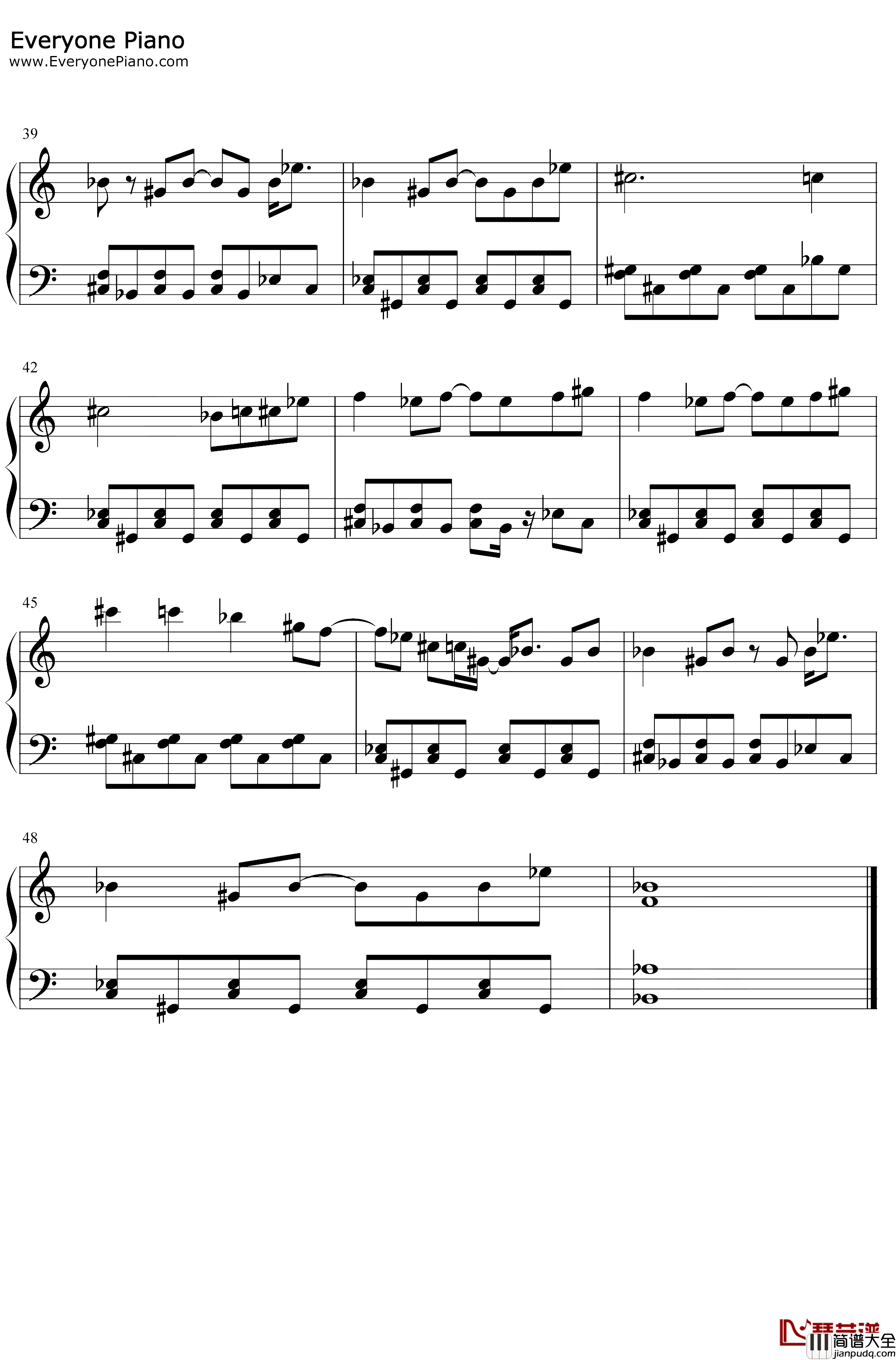 さくらの季节钢琴谱_38BEETS_柔美轻音乐