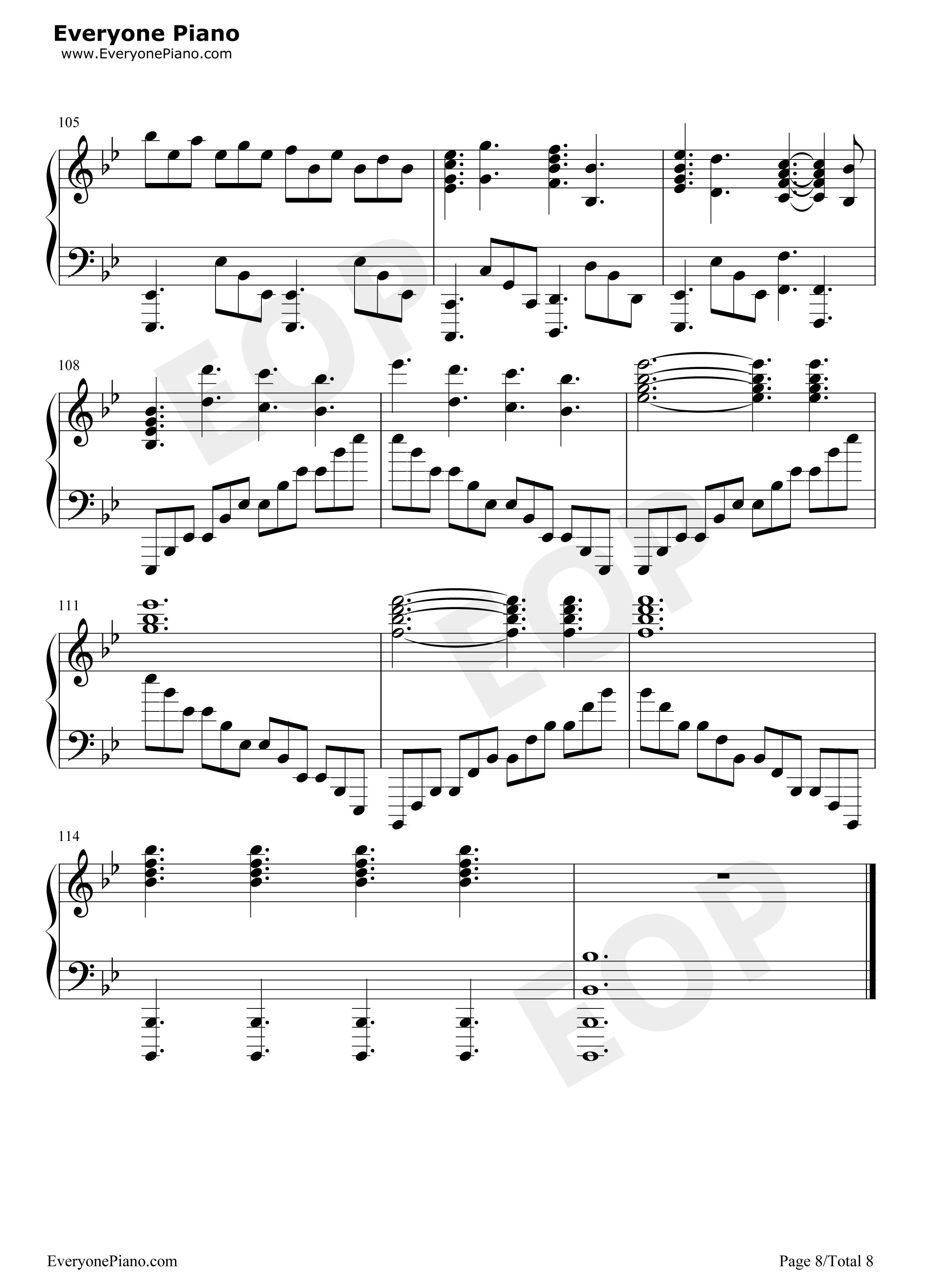 Sogno_di_Volare钢琴谱_Christopher_Tin