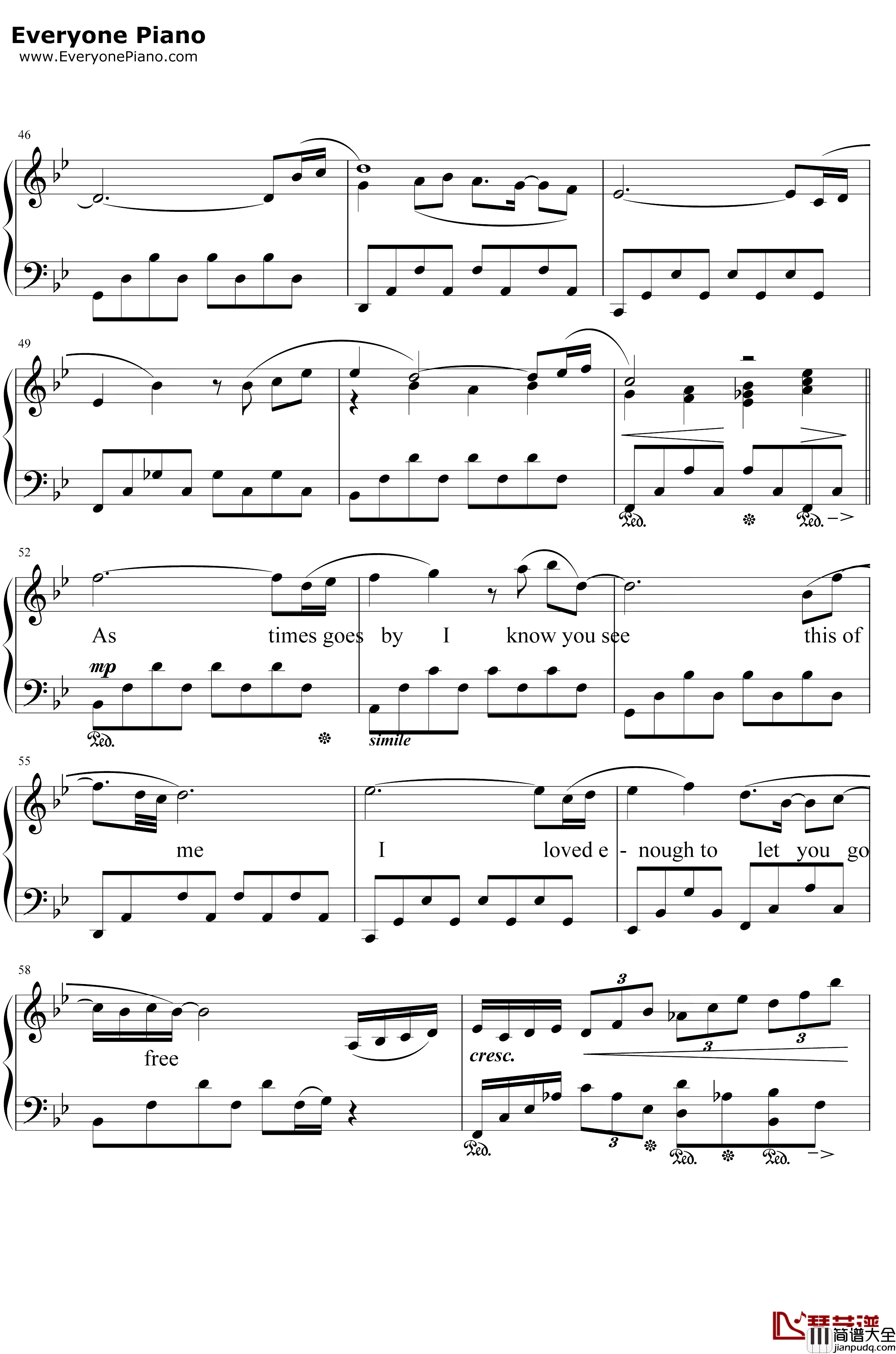 Kiss_Me_Good钢琴谱_安藝聖世美_Bye_最终幻想XII主题曲