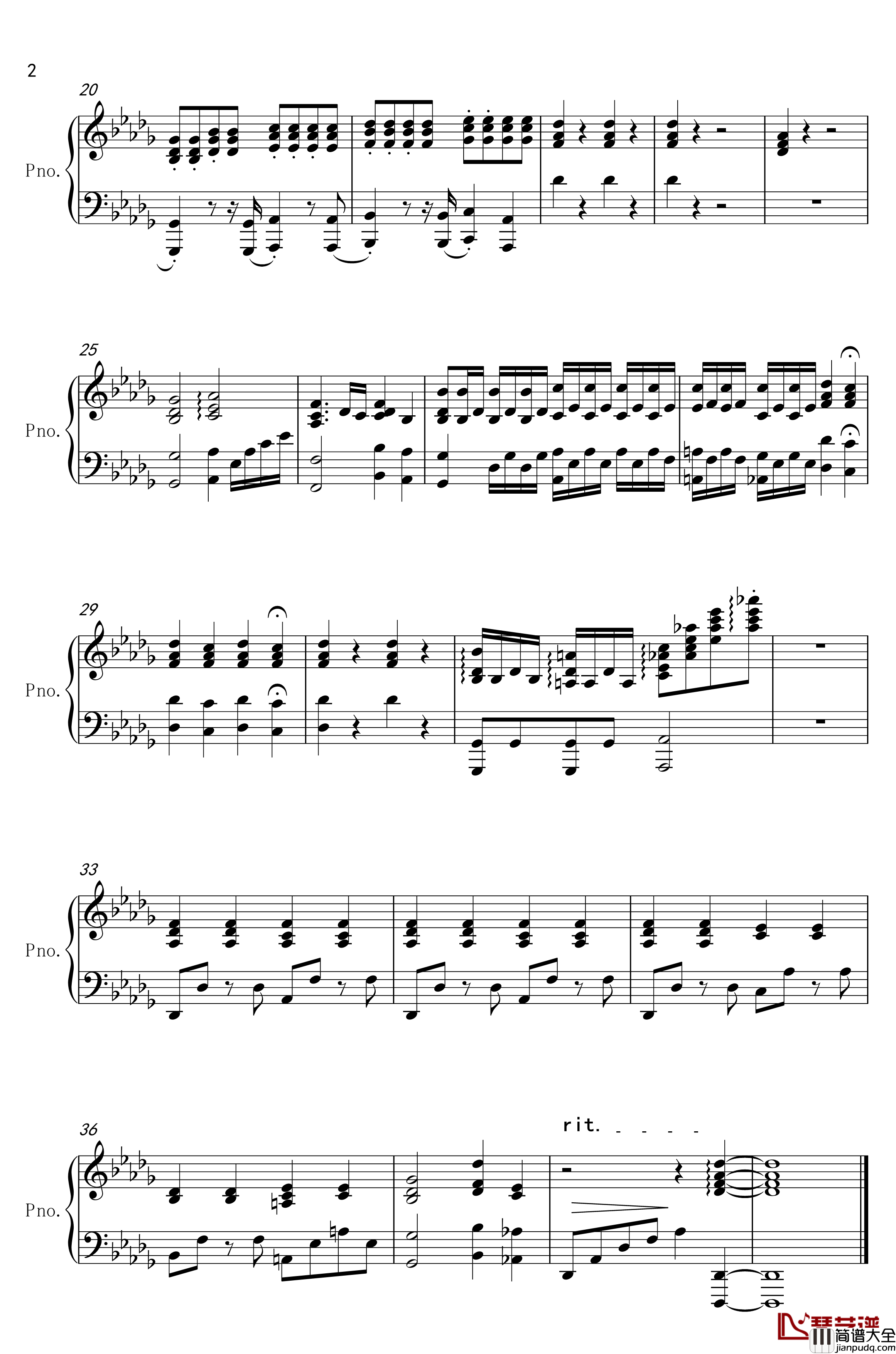 Musical_Fiction钢琴谱_Rudy_Rudy_Mancuso