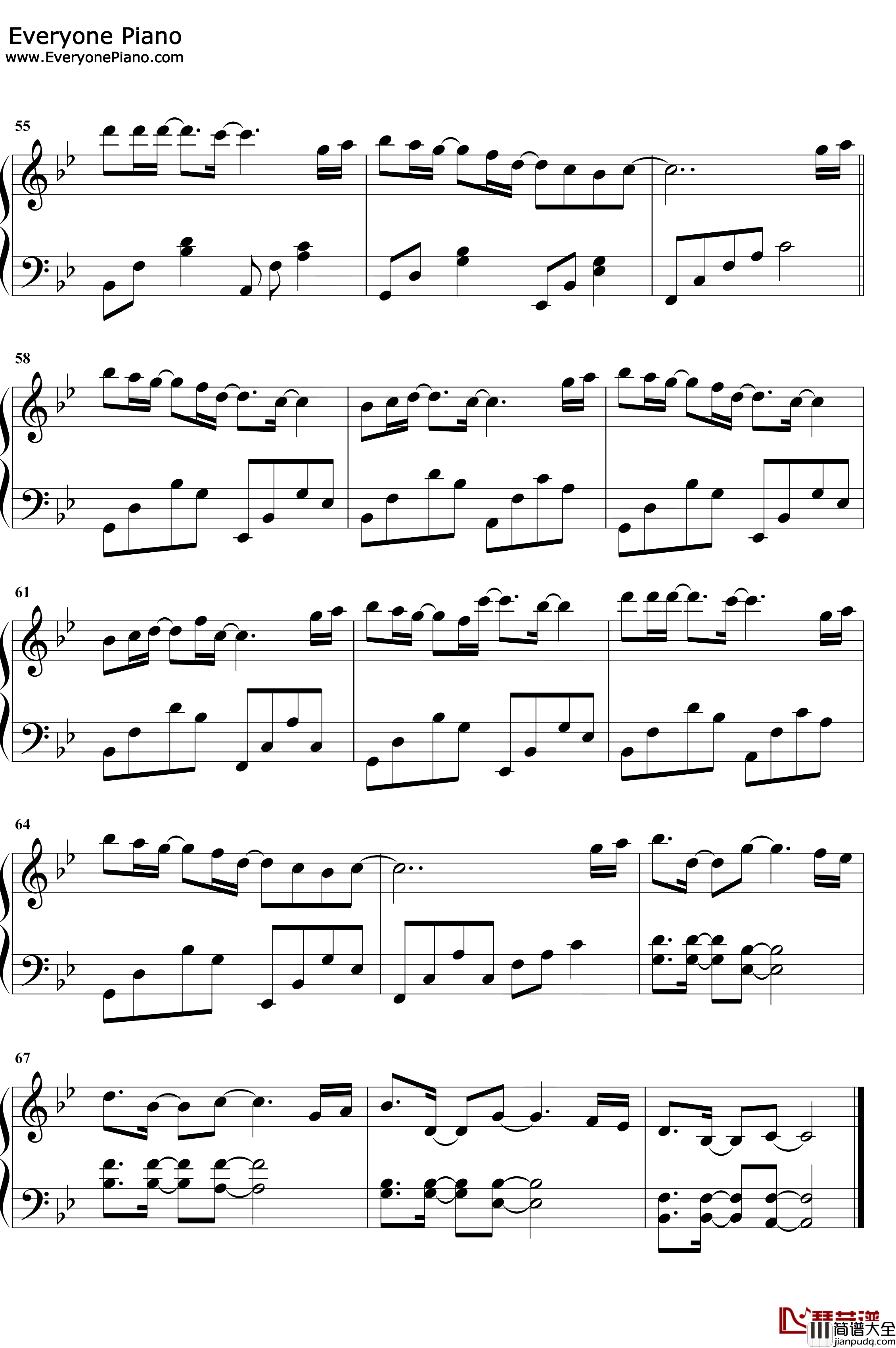 句号钢琴谱_邓紫棋_字字珠玑句句诛心_邓紫棋