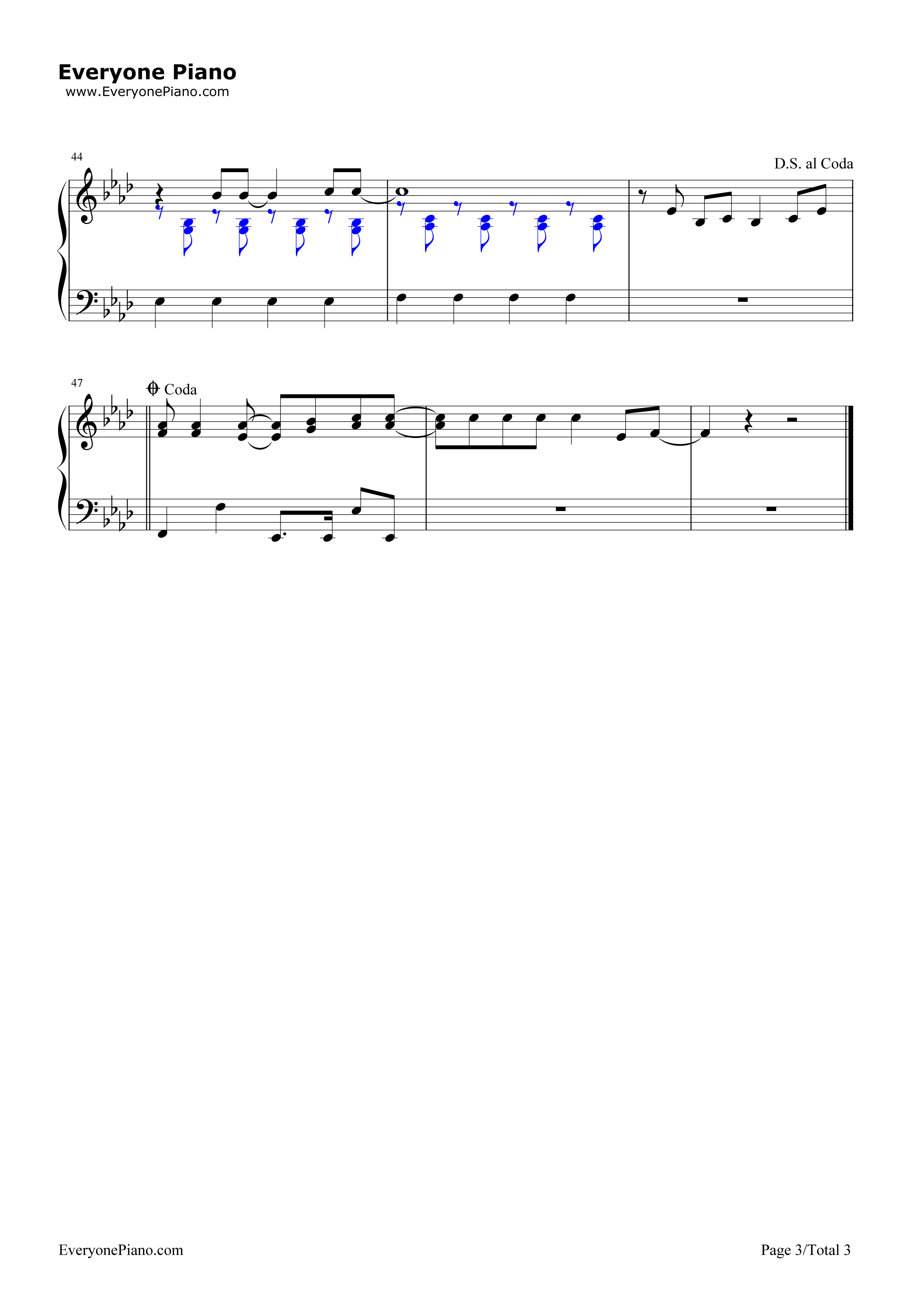 Blind钢琴谱_Blind_Kesha