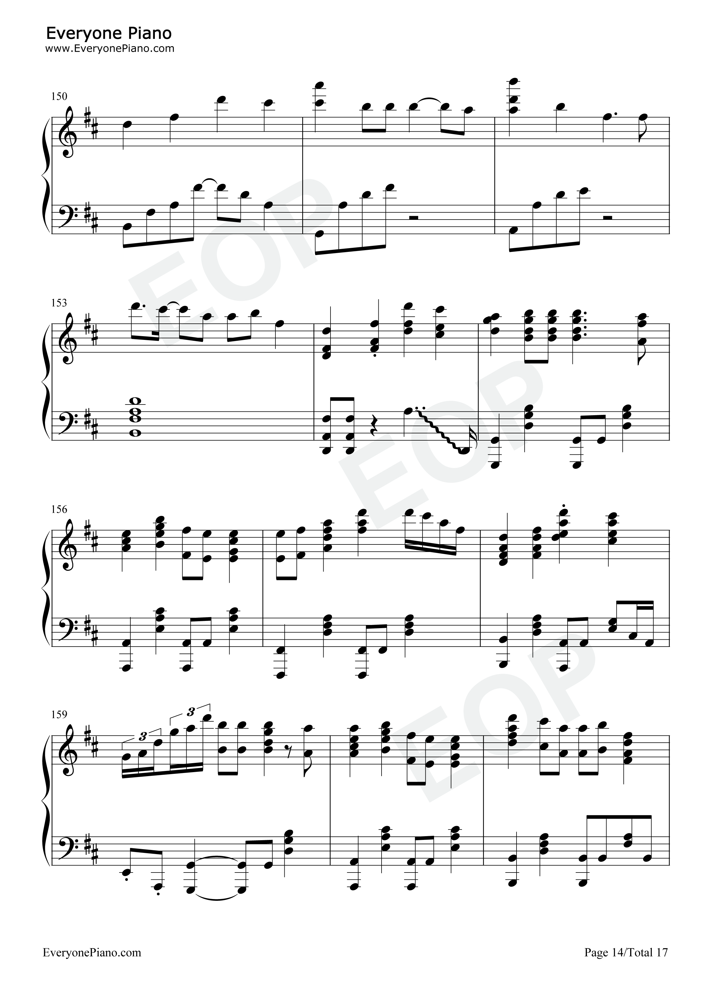 ケアレス钢琴谱_ClariS