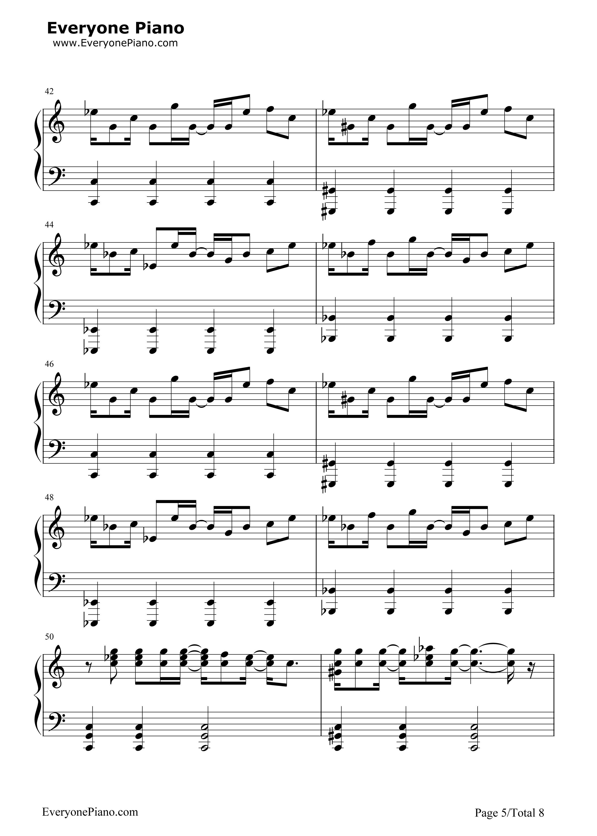I_Need_Your_Love钢琴谱_Calvin_Harris_ft._Ellie_Goulding