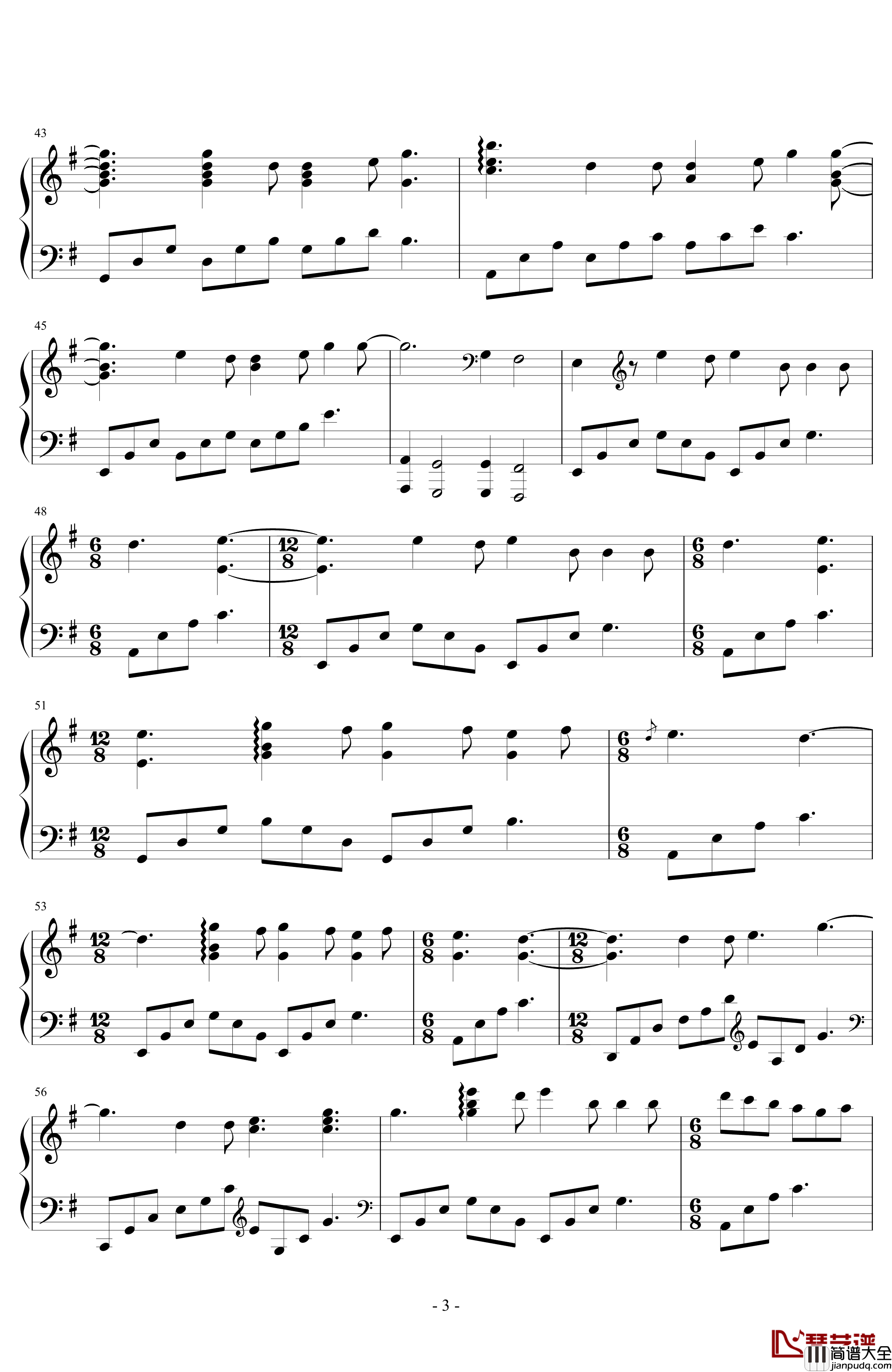 Despacito钢琴谱_PianoVito