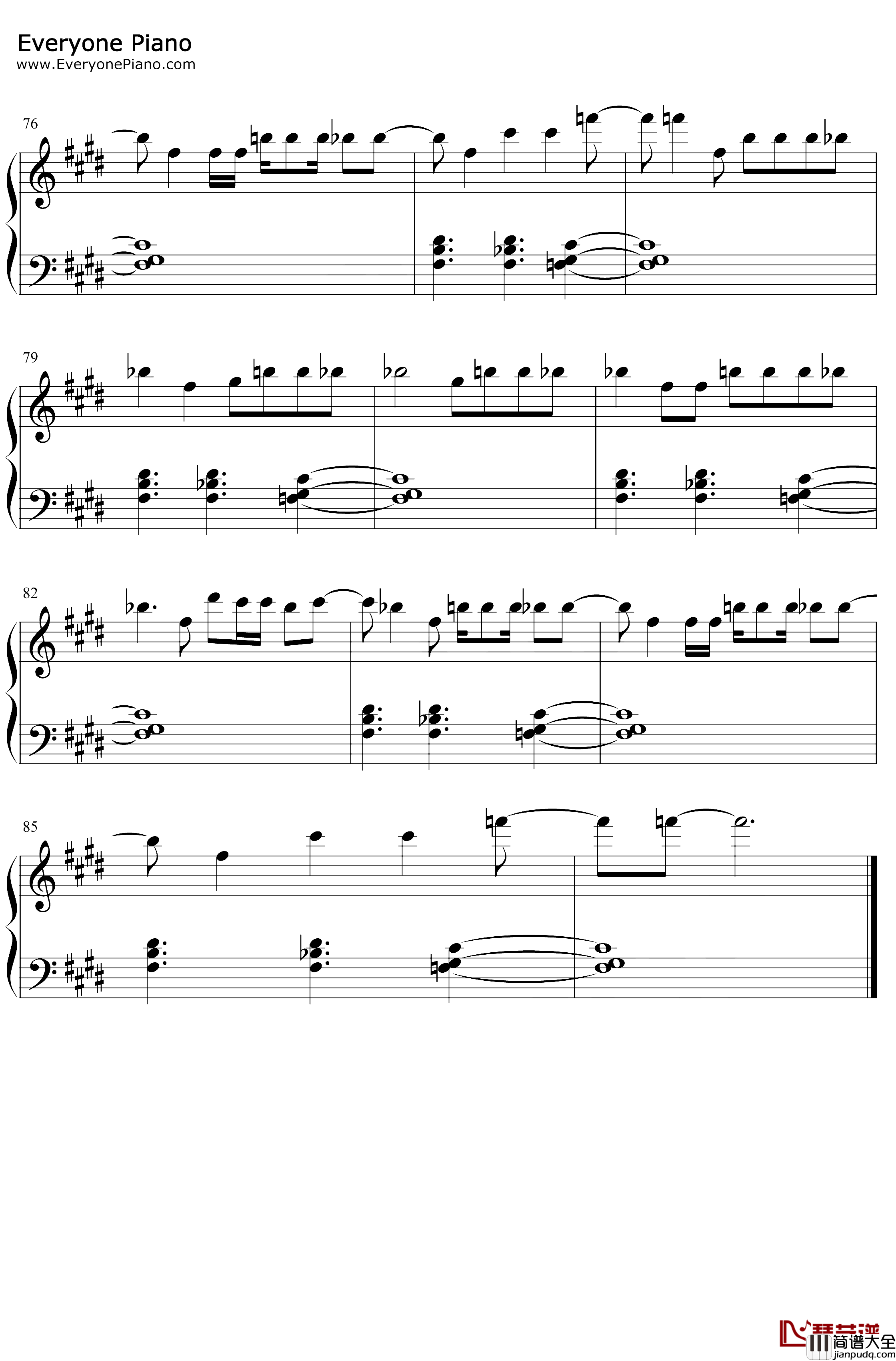 Daisies钢琴谱_Katy_Perry