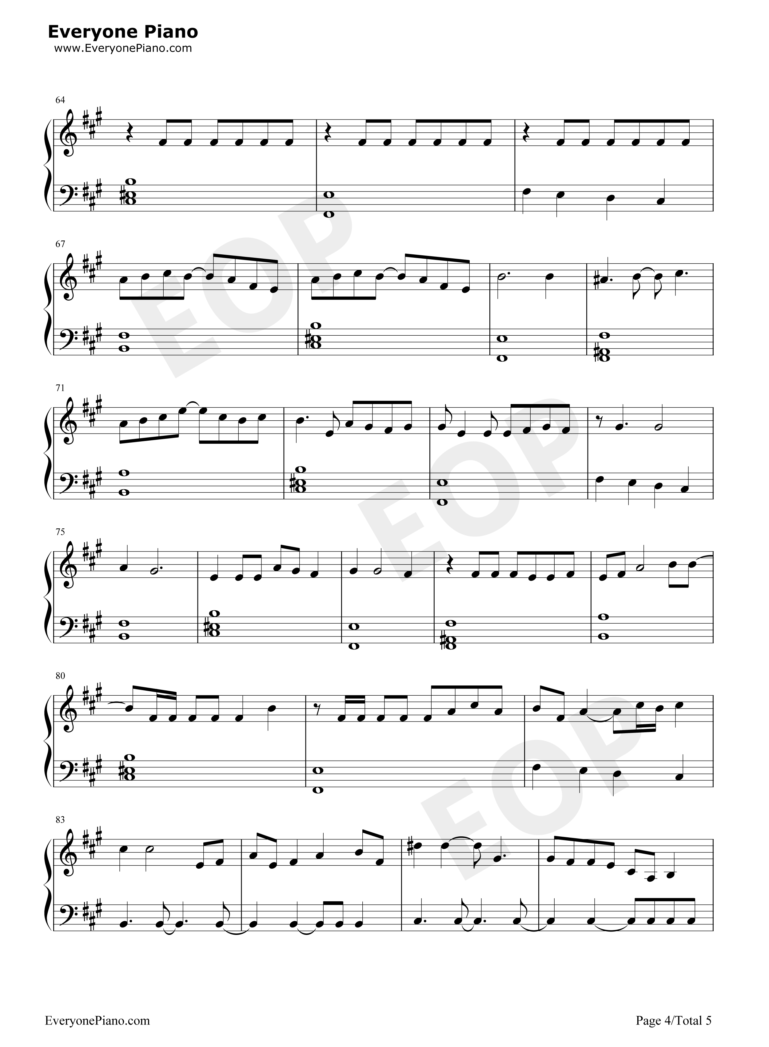 Please_Me钢琴谱_Cardi_B_Bruno_Mars