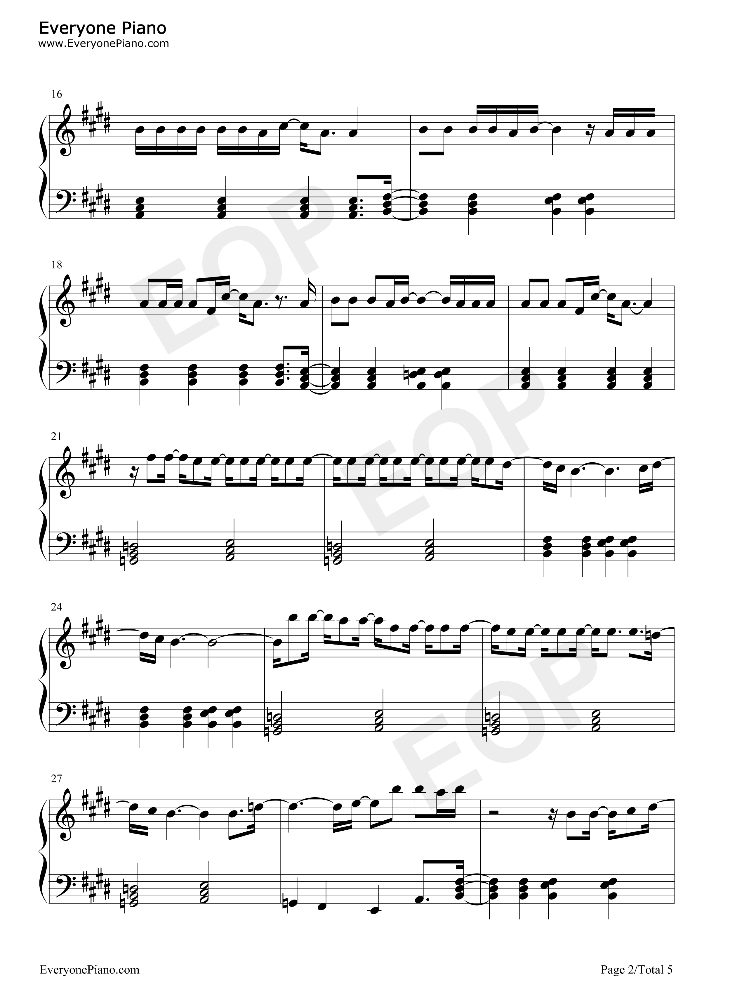 Take_Back_The_Night钢琴谱_Justin_Timberlake