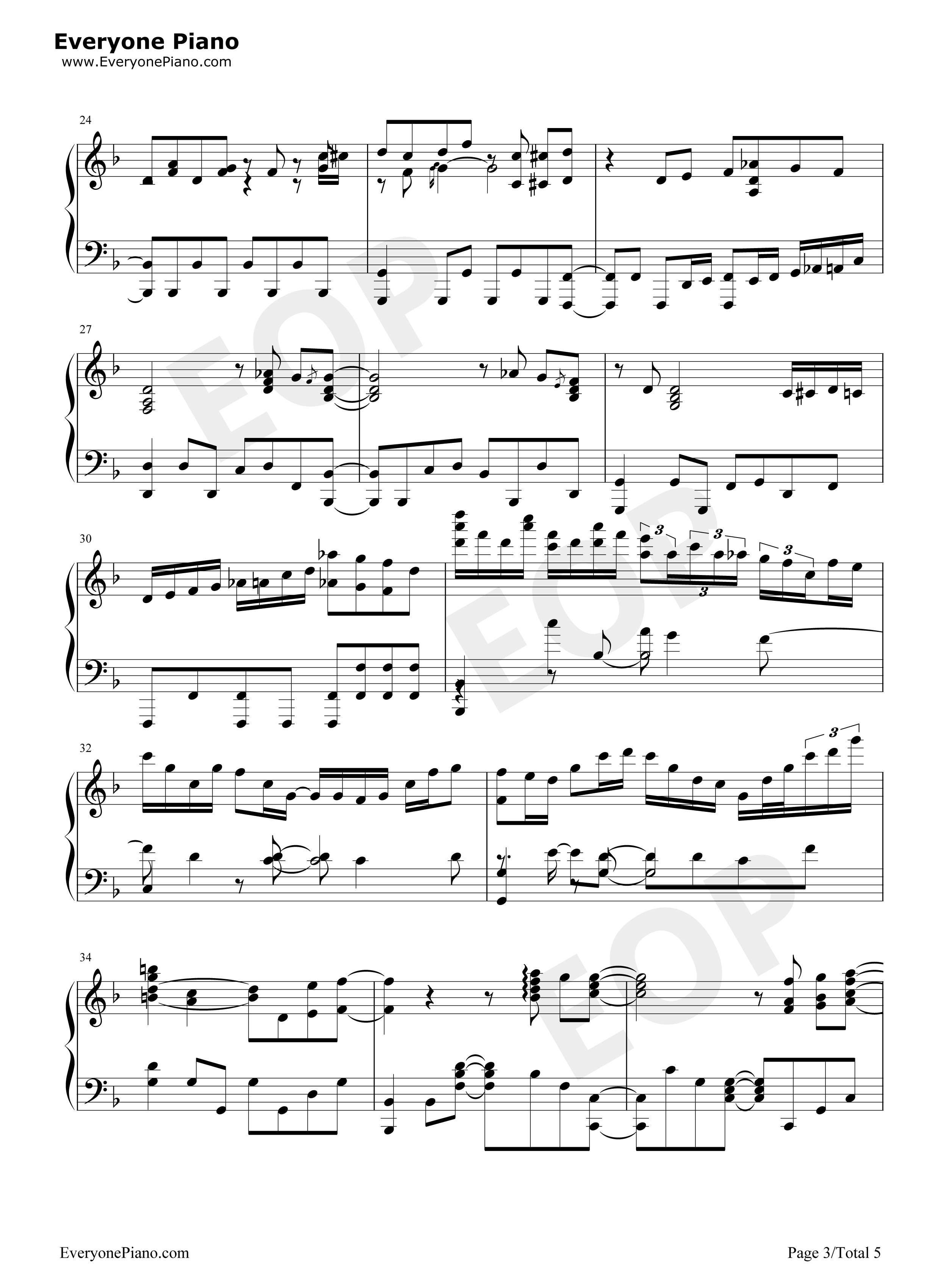 The_Other_Side_Of_The_Wall钢琴谱_Void_Chords__MARU