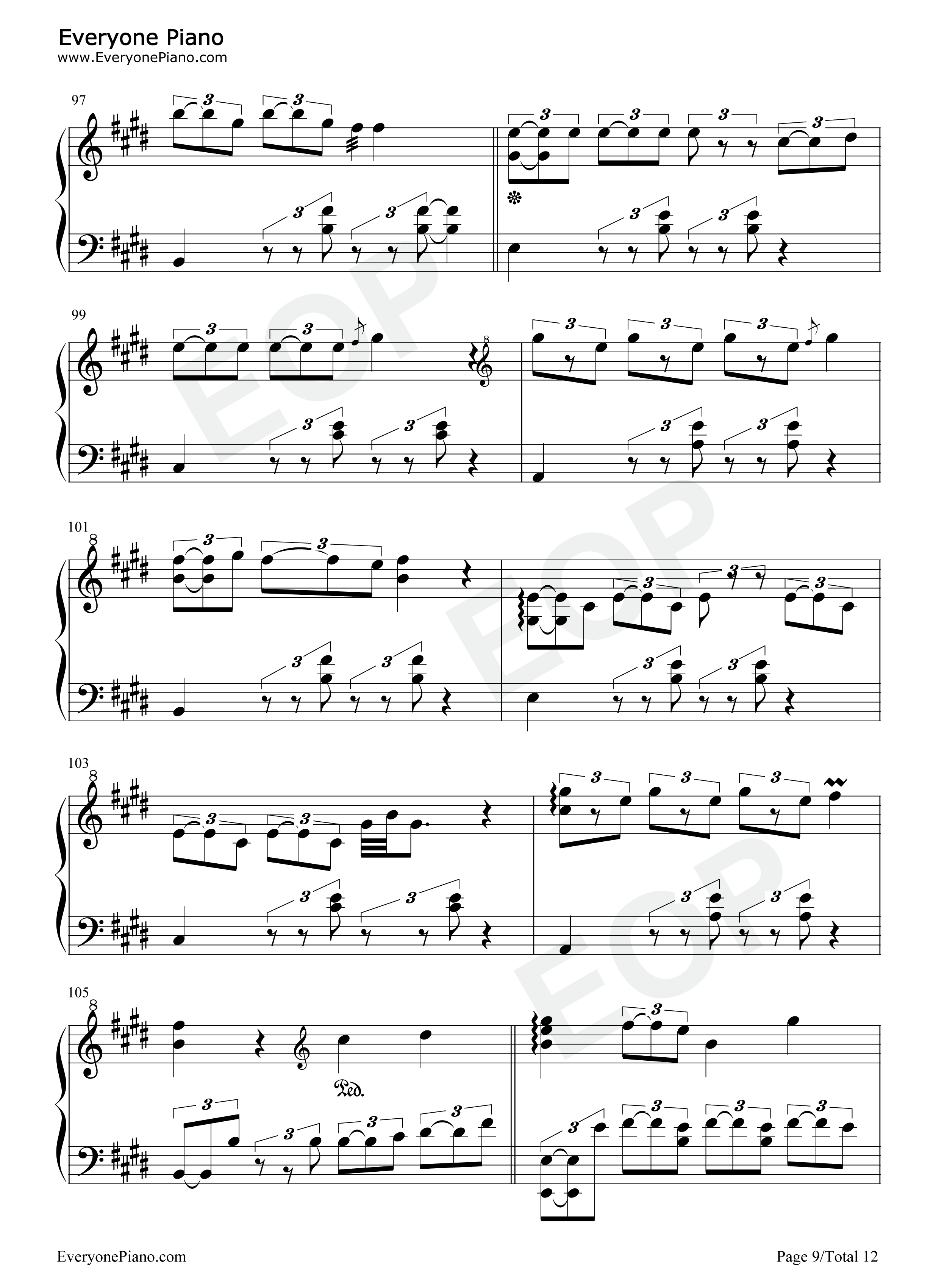 冬至钢琴谱_音阙诗听_王梓钰