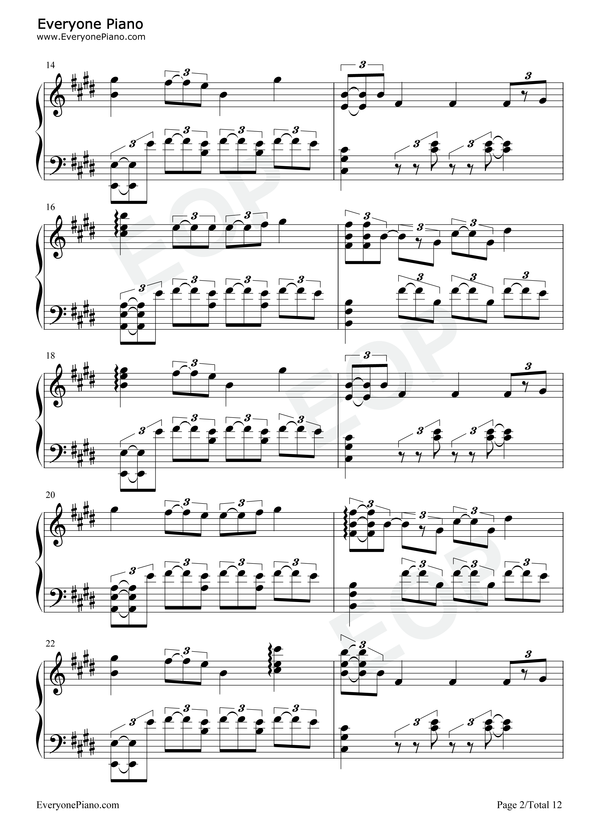 冬至钢琴谱_音阙诗听_王梓钰