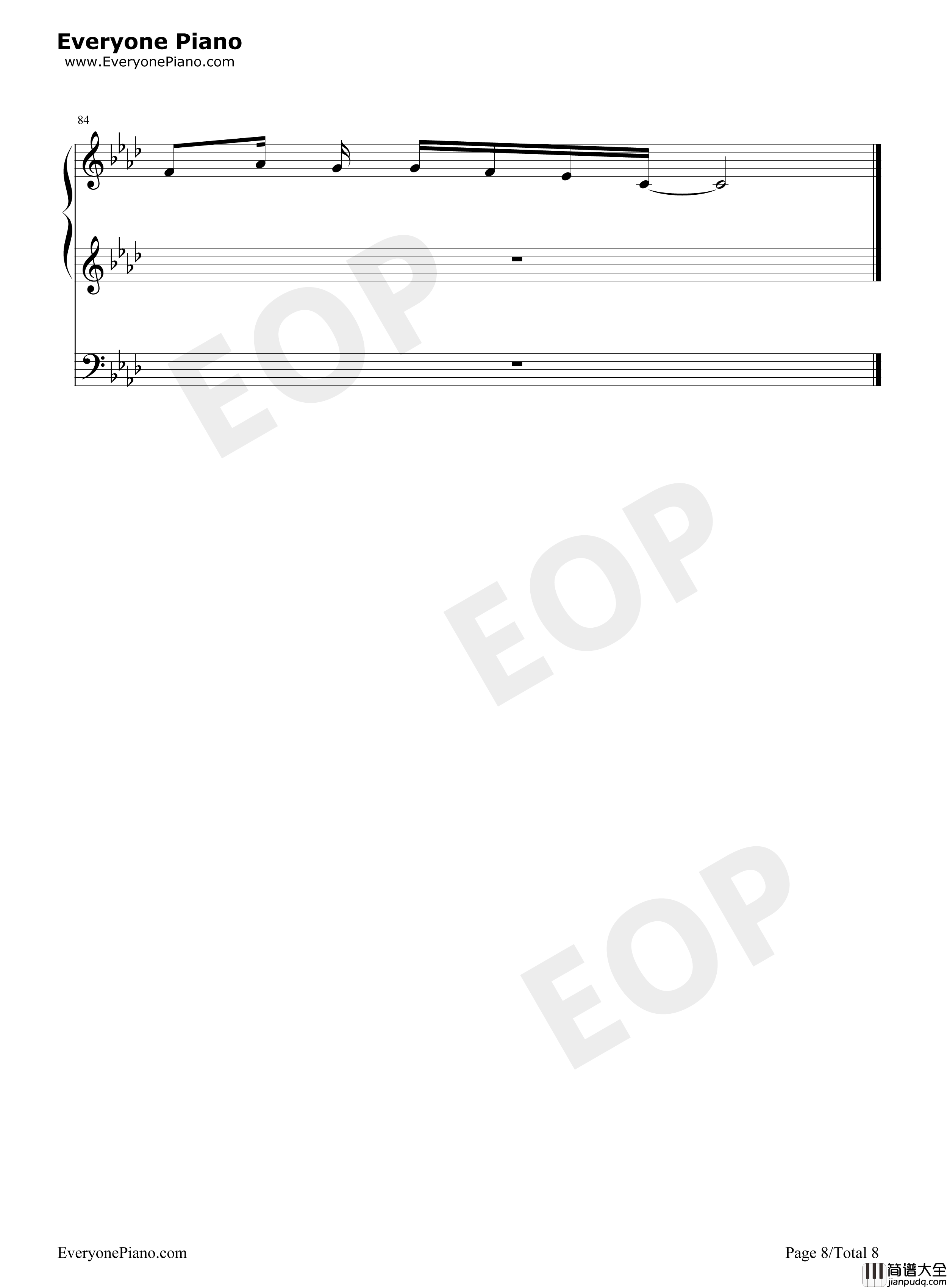Breathin钢琴谱_Ariana_Grande