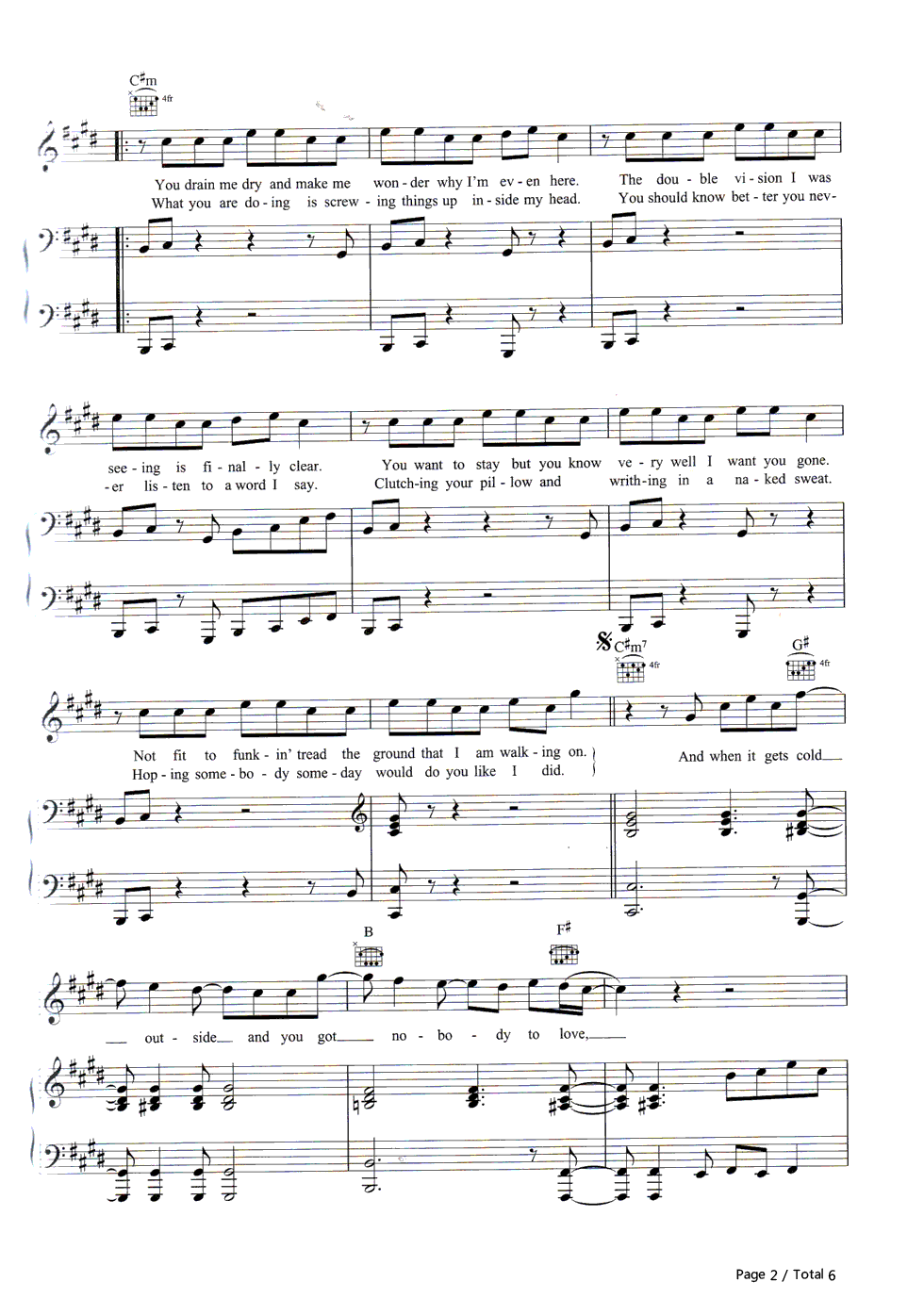 Harder_to_Breathe钢琴谱_Maroon_5