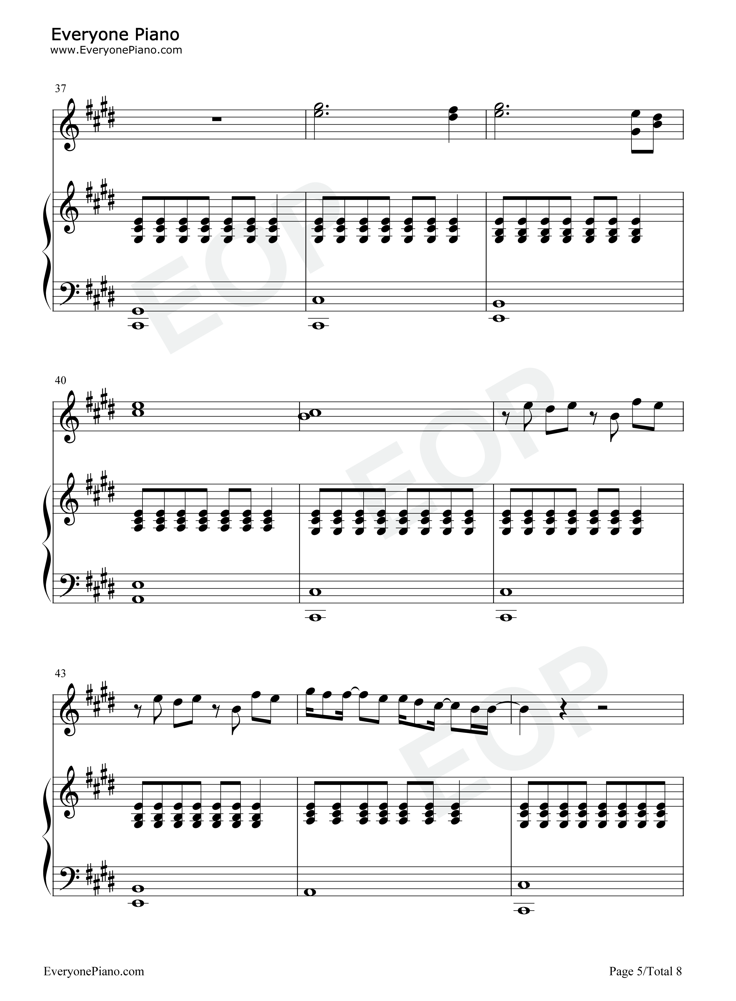 Dream钢琴谱_Imagine_Dragons