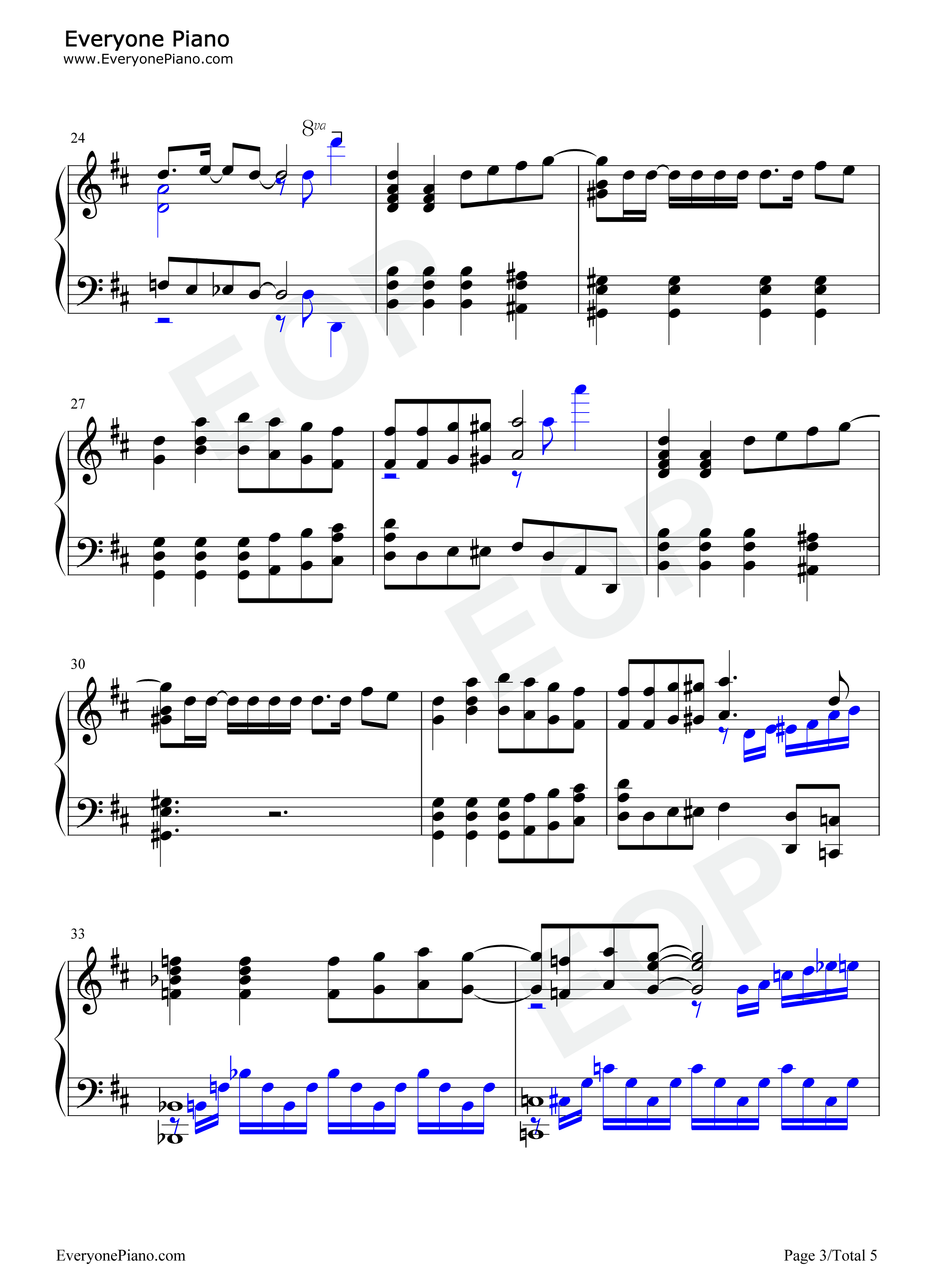 センチメートル钢琴谱_The_Peggies