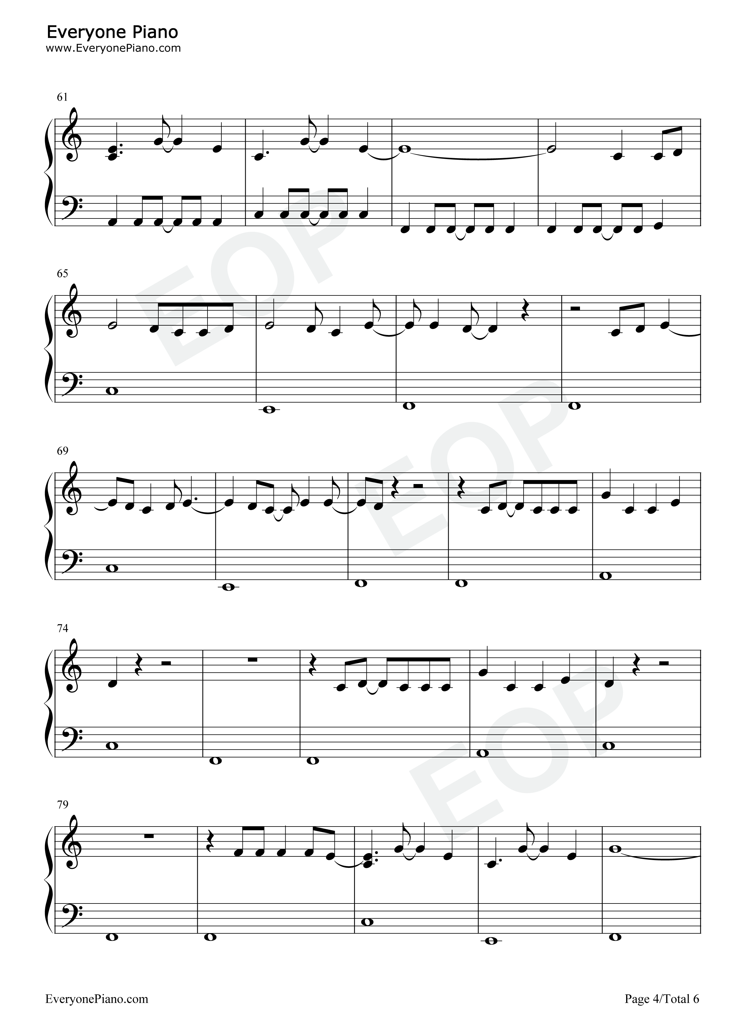 Use_Somebody钢琴谱_Kings_of_Leon