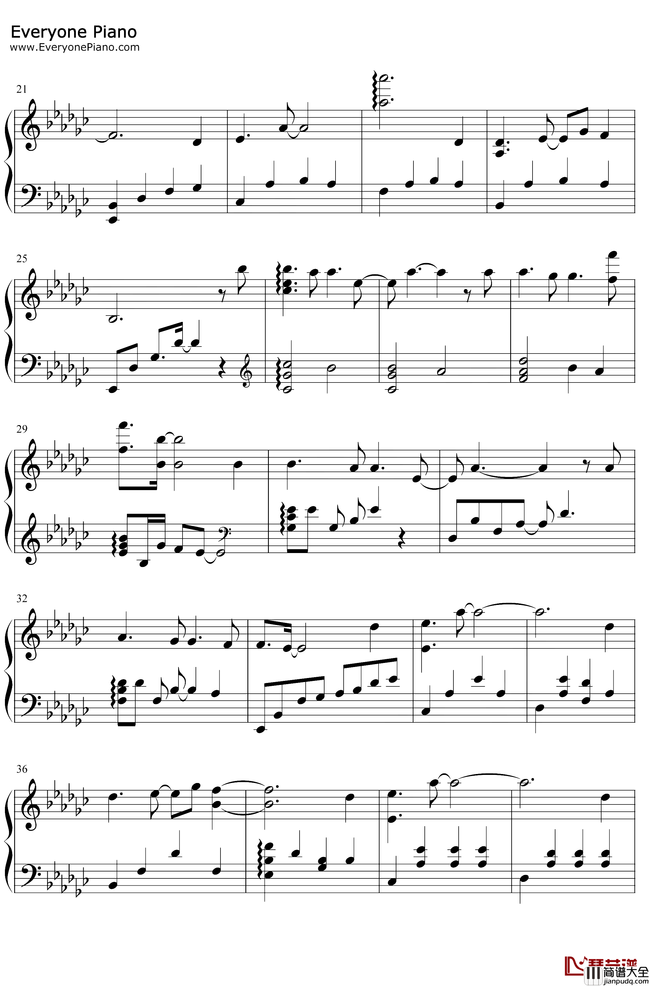 sign钢琴谱_Chouchou__纯音乐