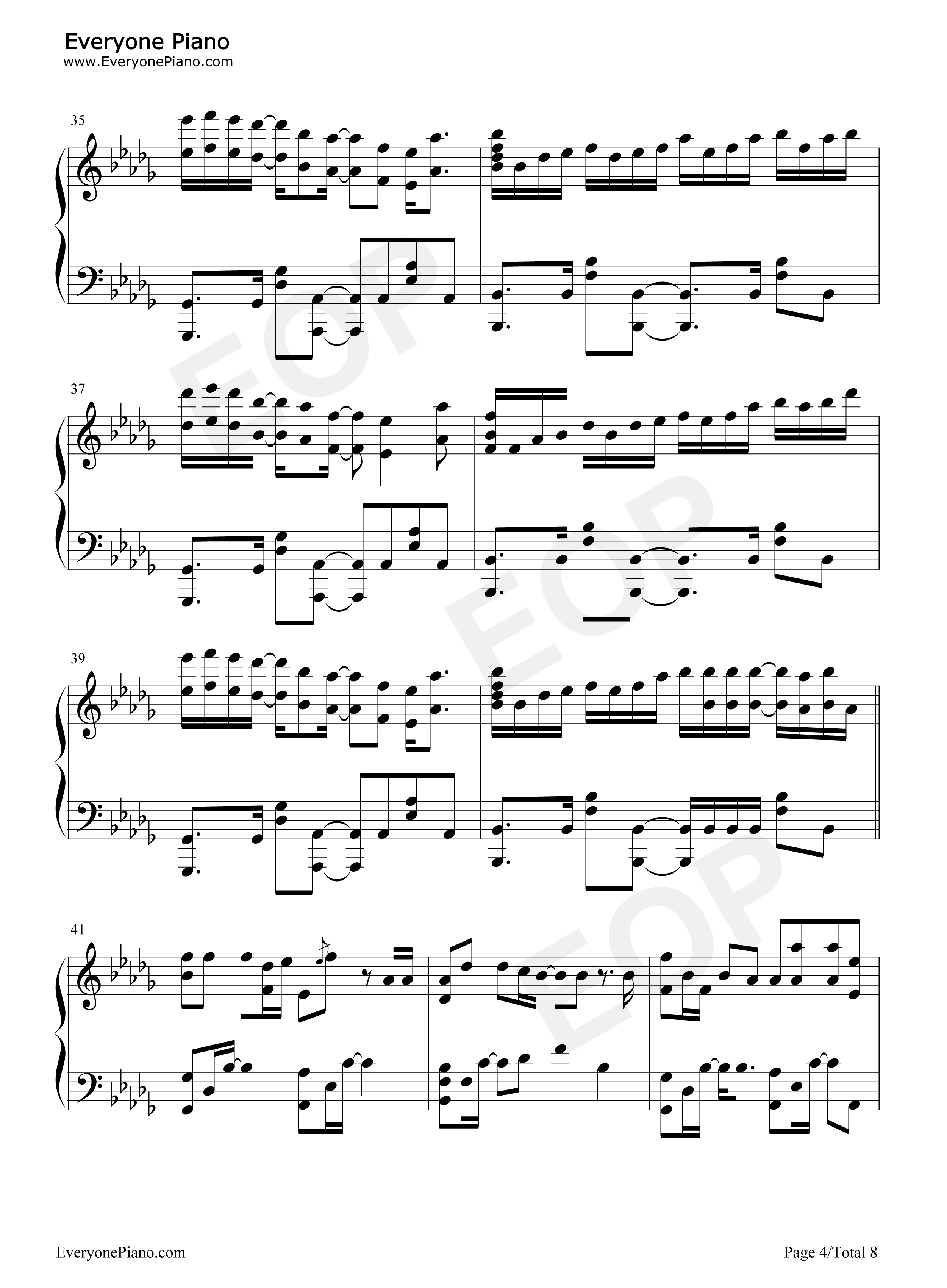 小满钢琴谱_音阙诗听_王梓钰