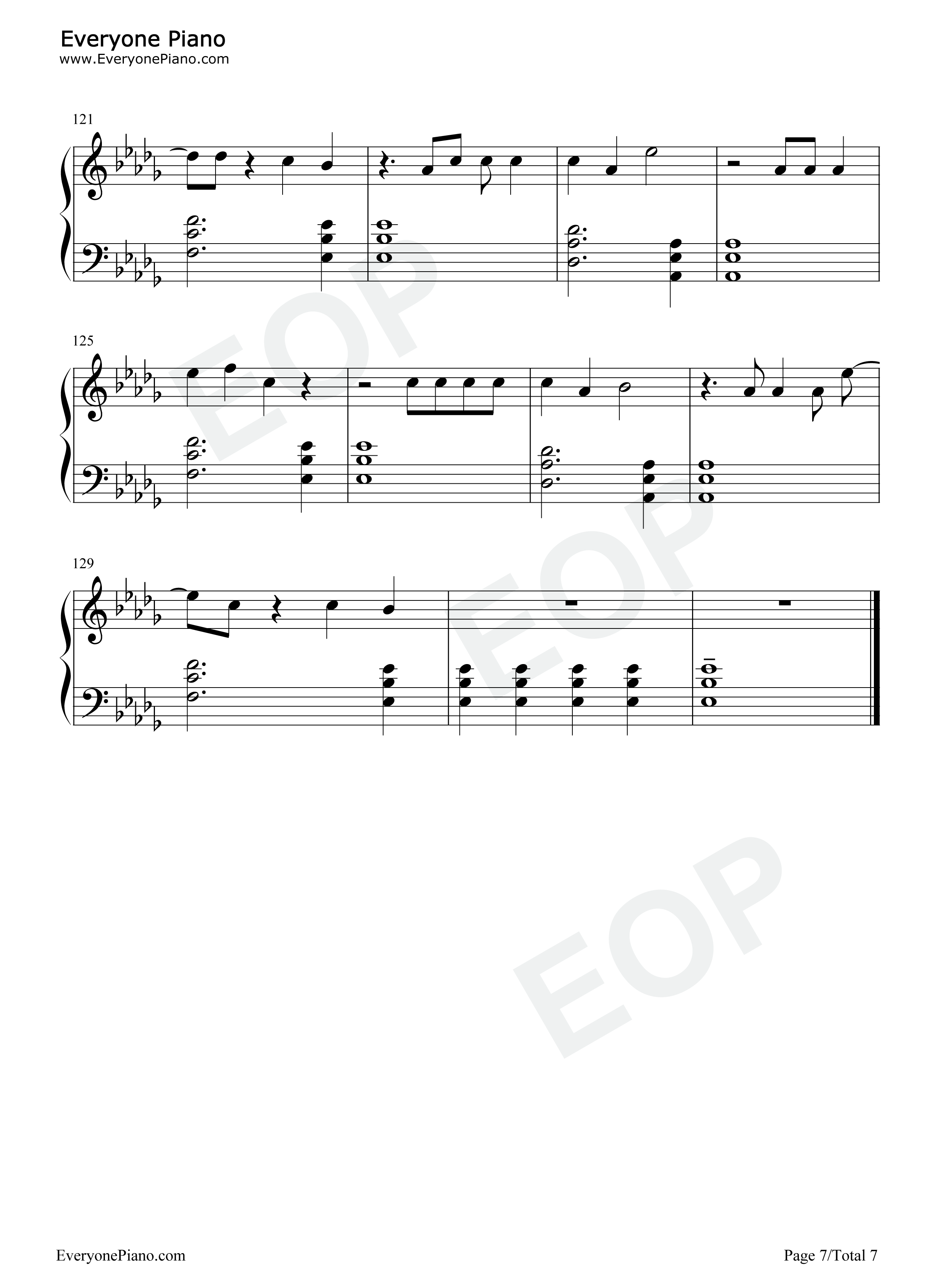 Forget_Me_Too钢琴谱_Machine_Gun_Kelly_Halsey