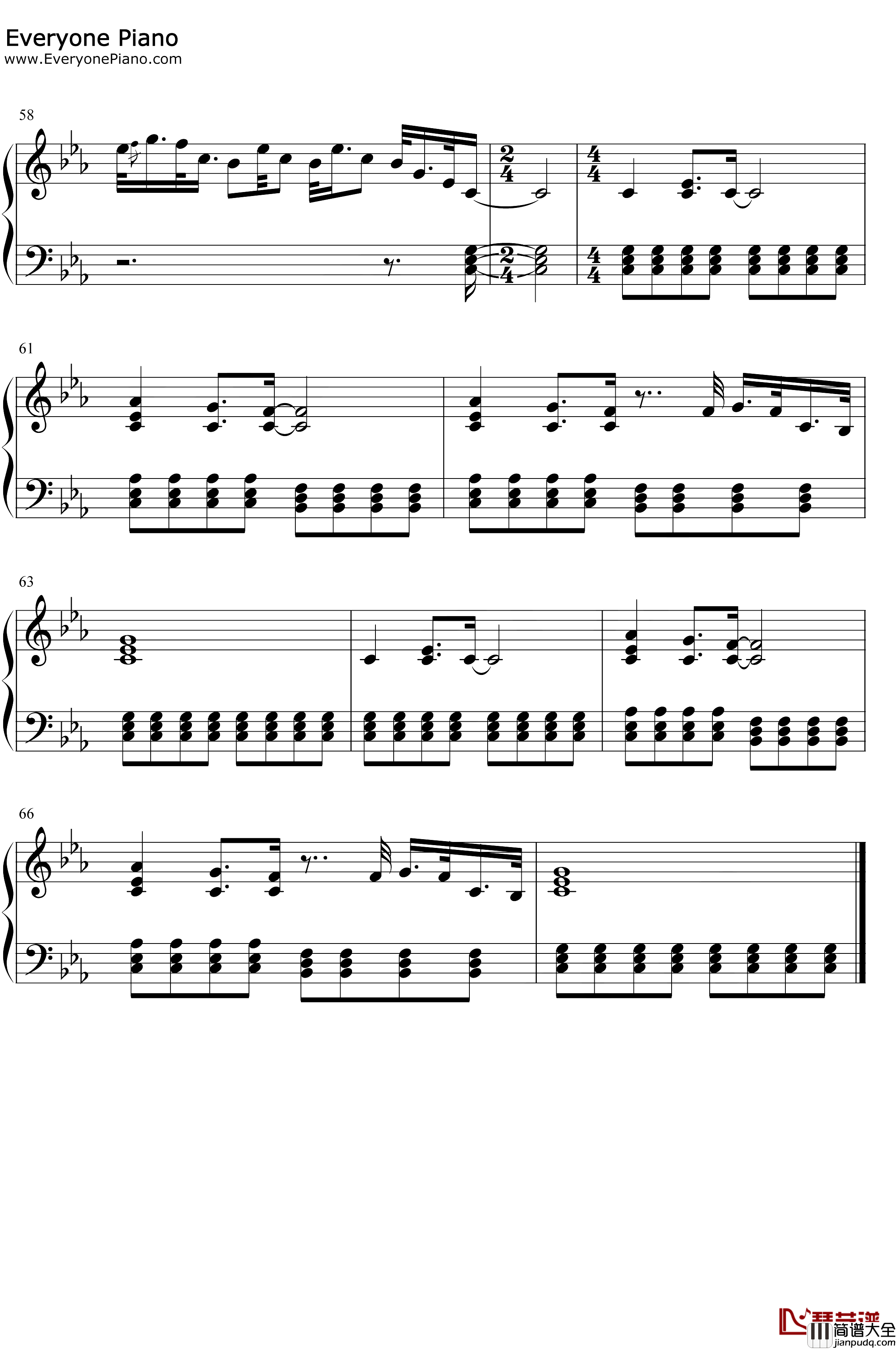 Use_This_Gospel钢琴谱_Kanye_West