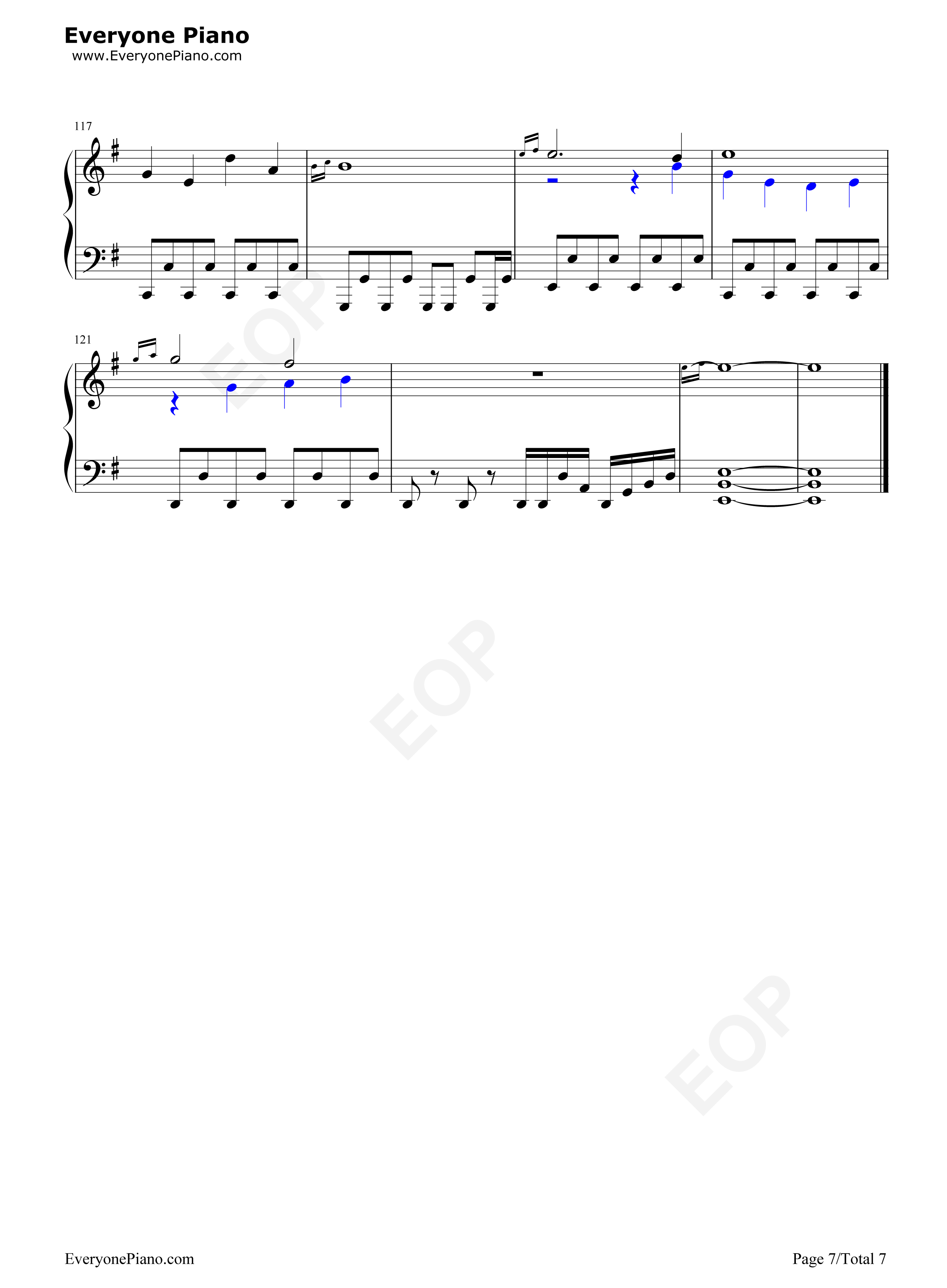 明月天涯钢琴谱_五音JW