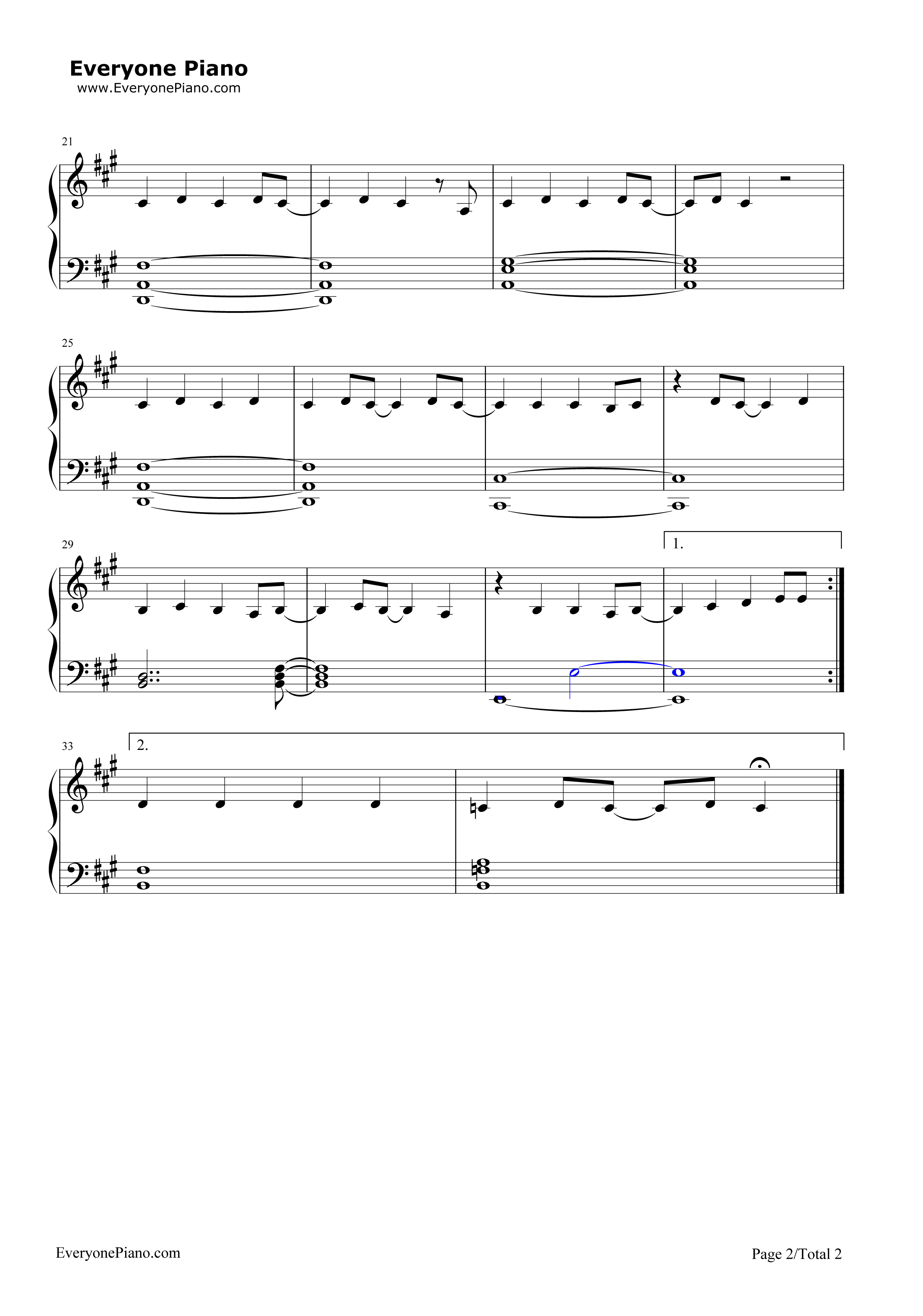 Time钢琴谱_Pink_Floyd