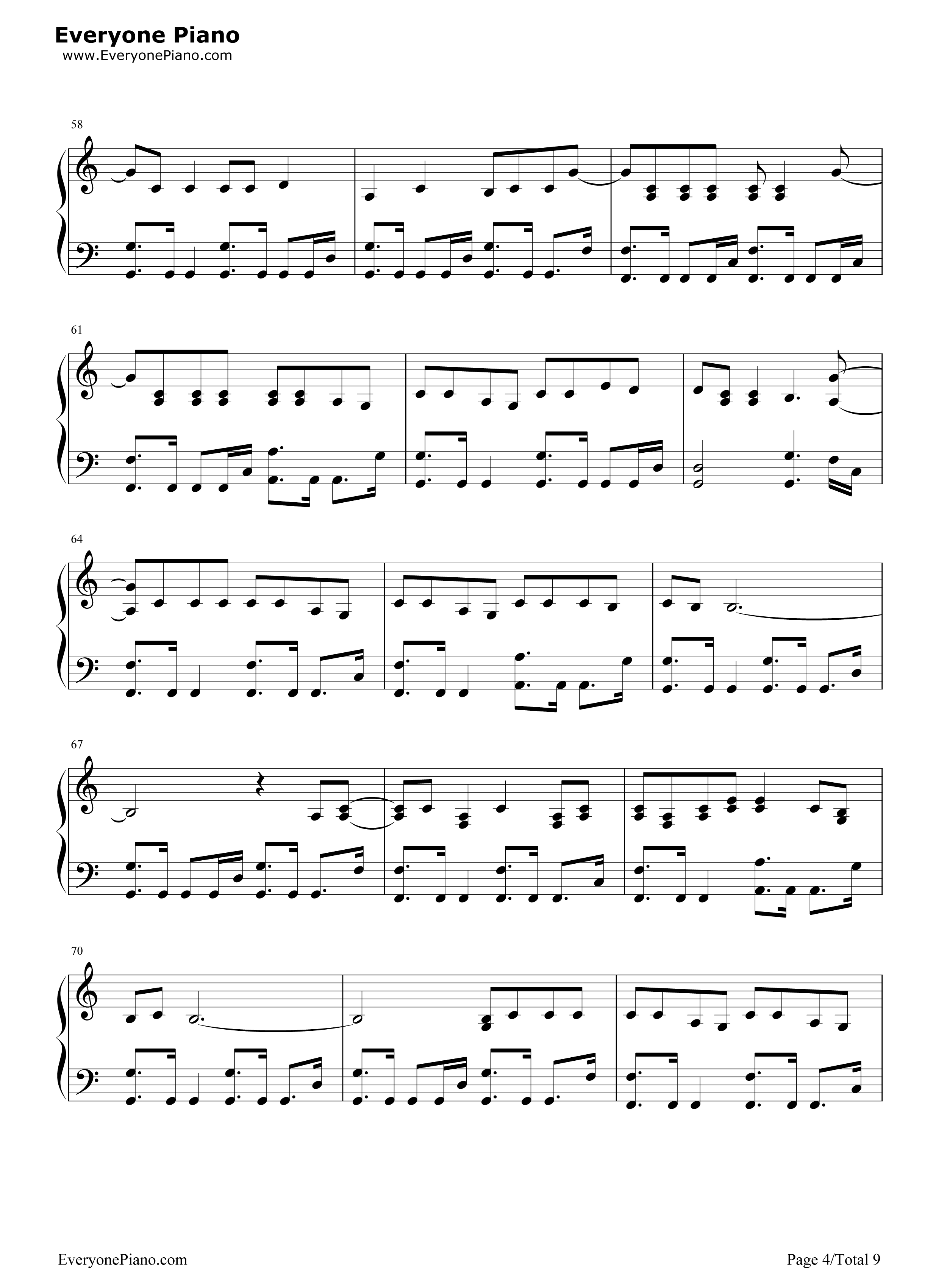 Somebody_Else钢琴谱_The_1975