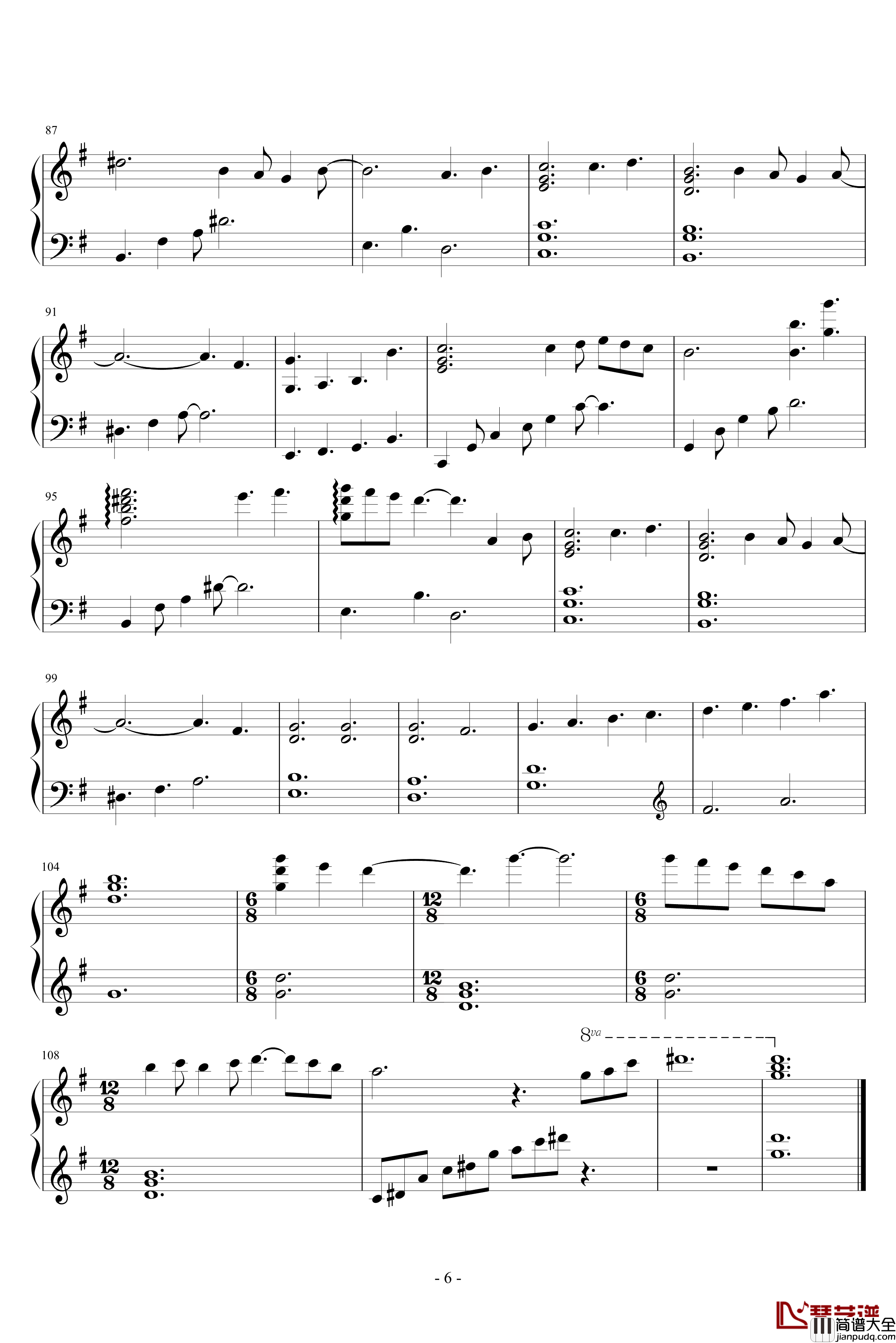 Comsenz_Ithoton钢琴谱_Pianonime