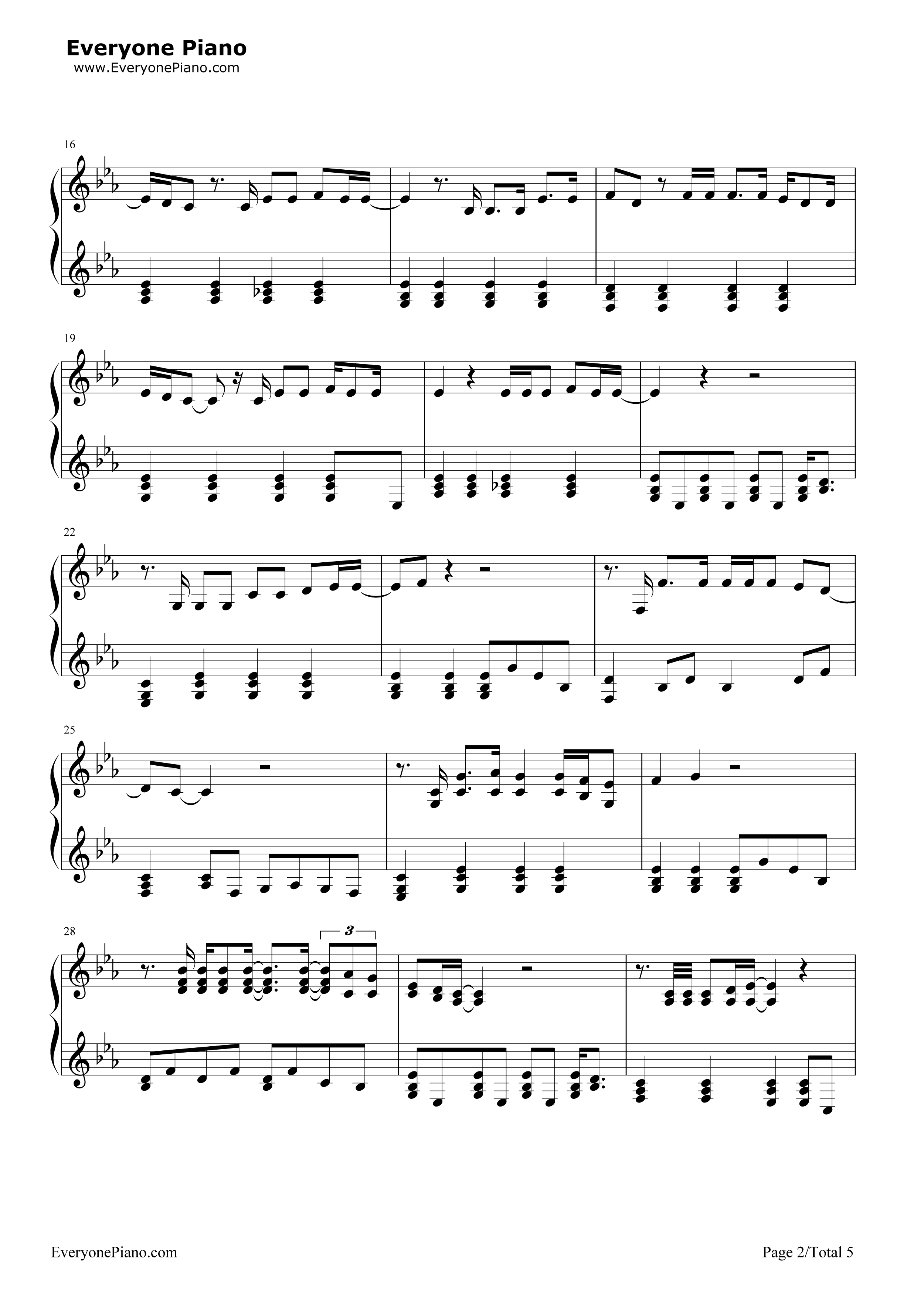 Jar_of_Hearts钢琴谱_Christina_Perri