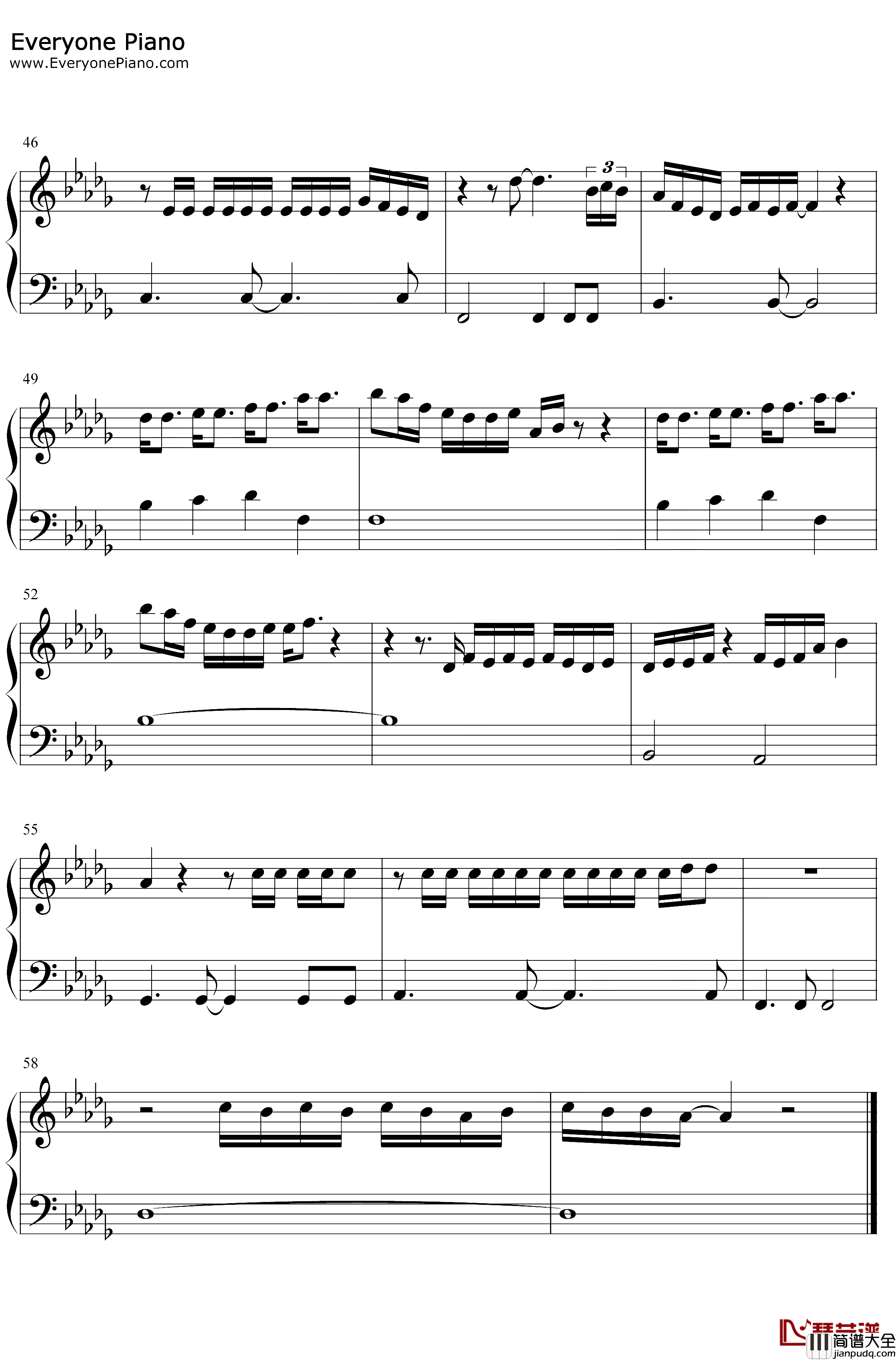 If_the_World_Was_Ending钢琴谱_JP_Saxe_Julia_Michaels