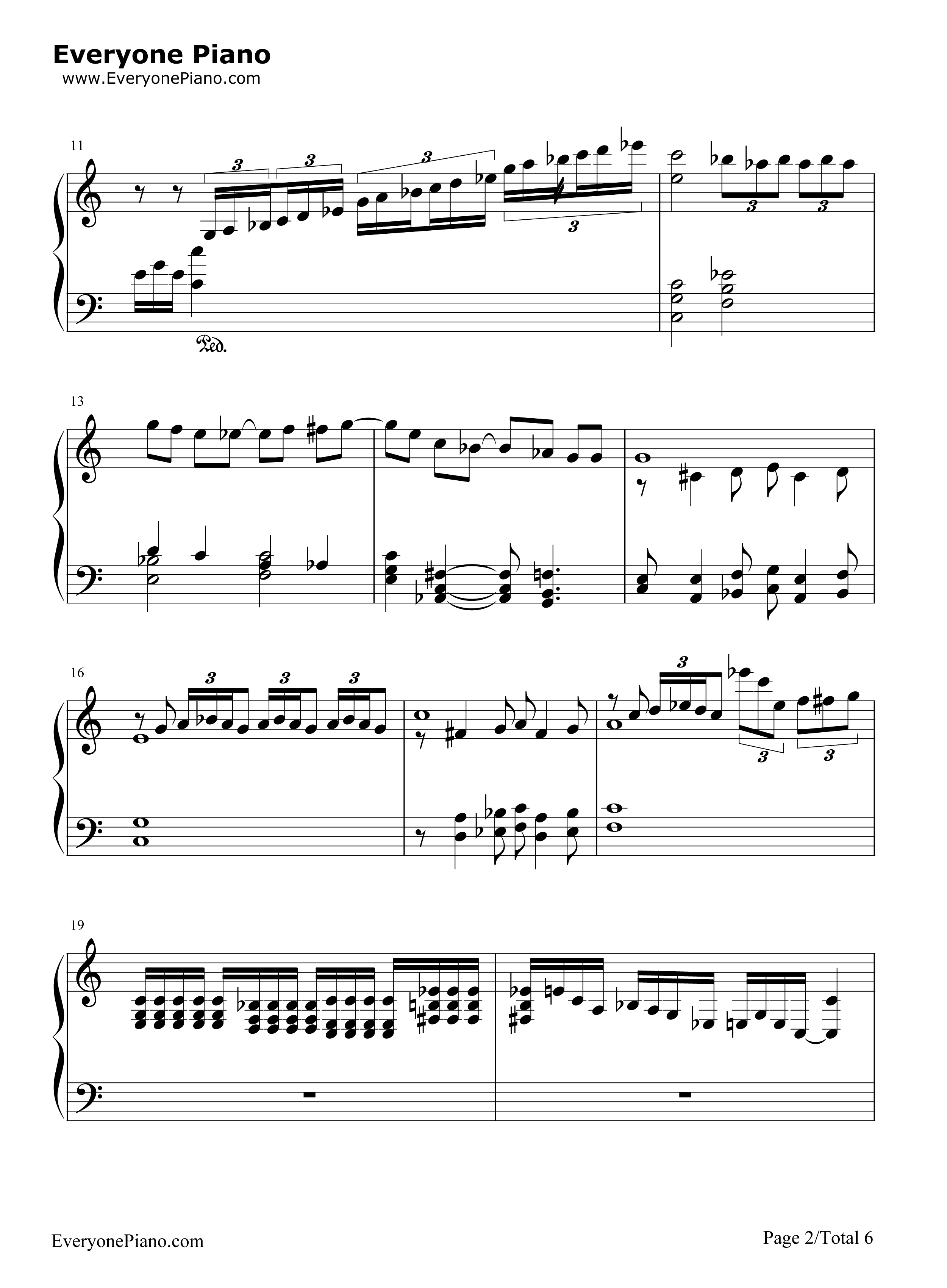 蓝色狂想曲钢琴谱_乔治·格什温__George_Gershwin