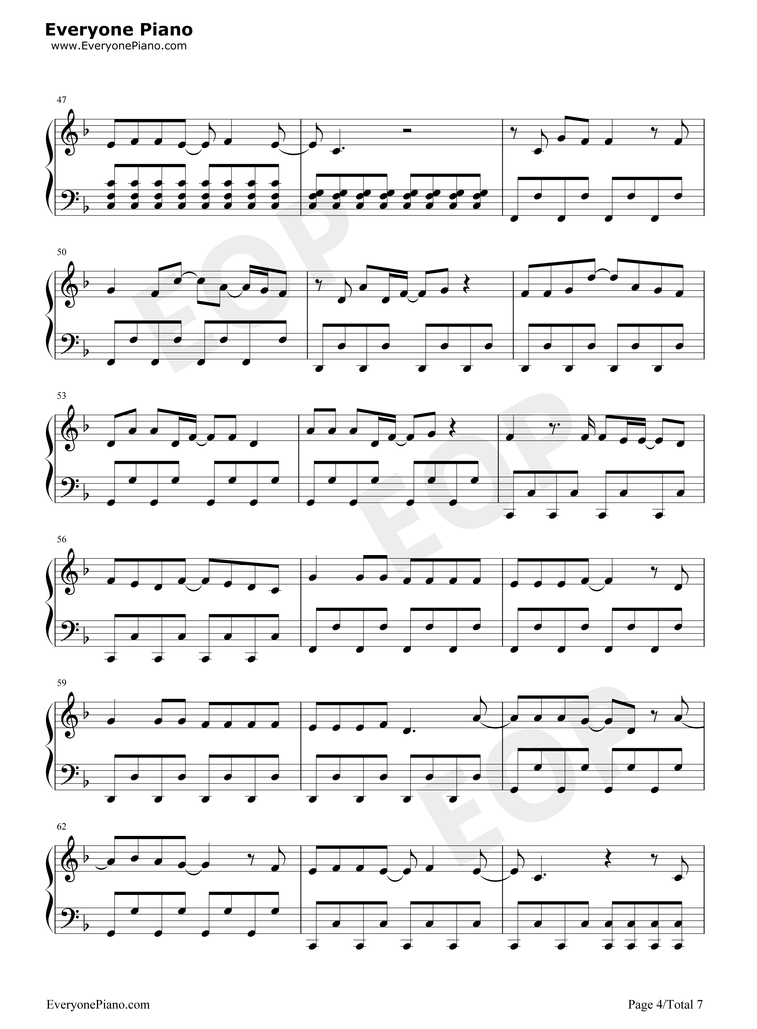 Last_Christmas钢琴谱_Taylor_Swift