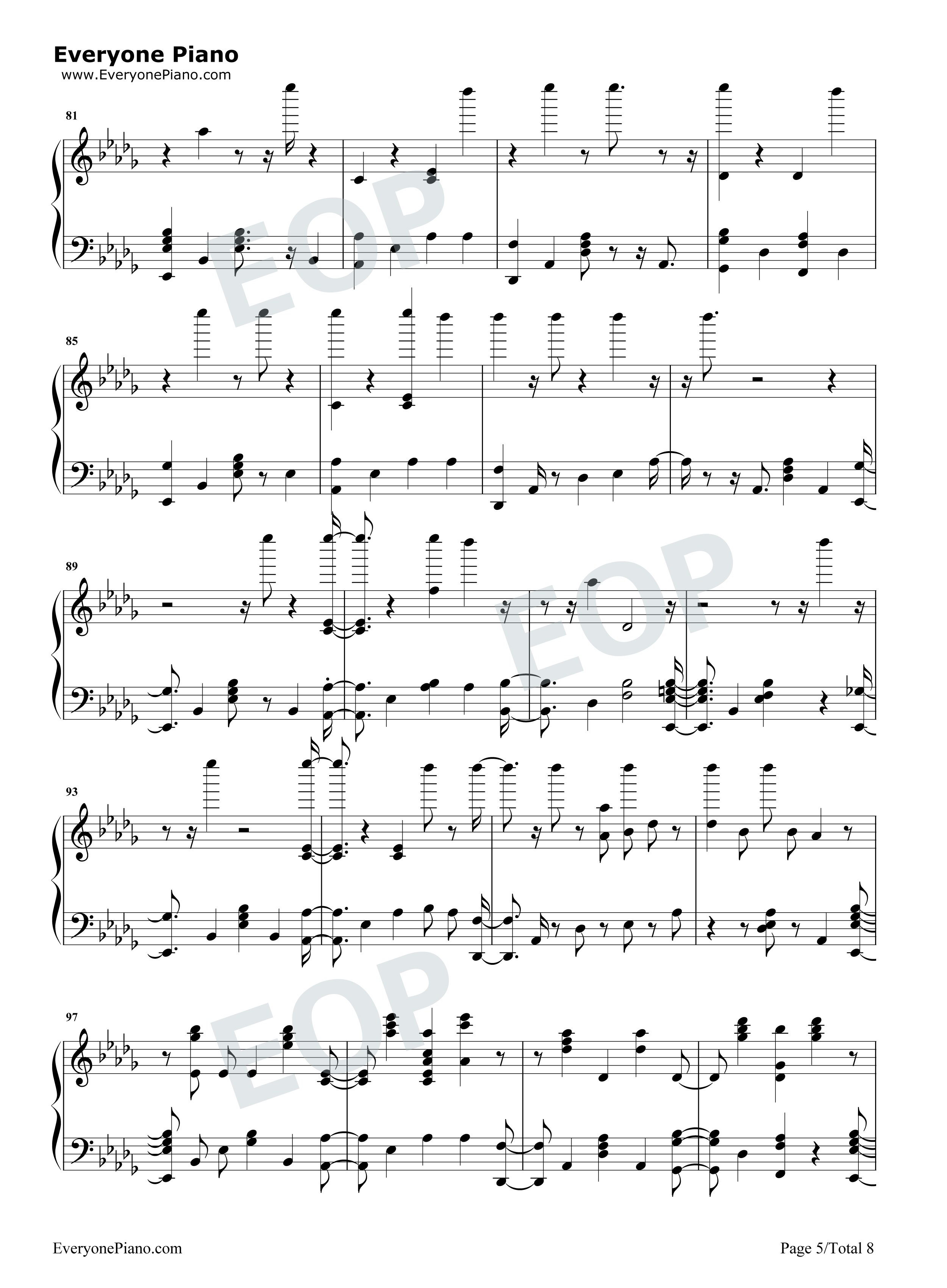 Santa's_Coming_For_Us钢琴谱_Sia_Greg_Kurstin