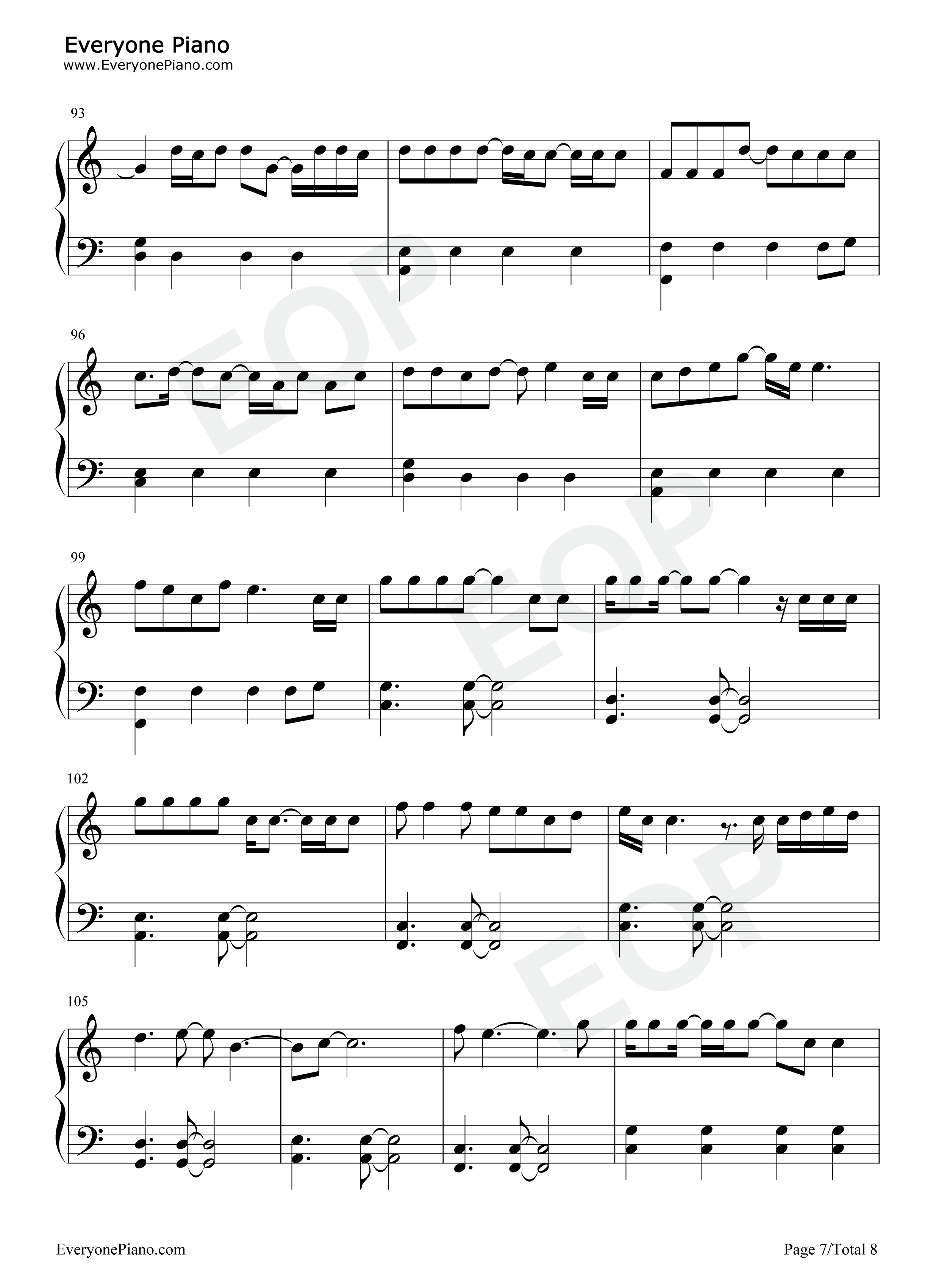 All_Too_Well钢琴谱_Taylor_Swift